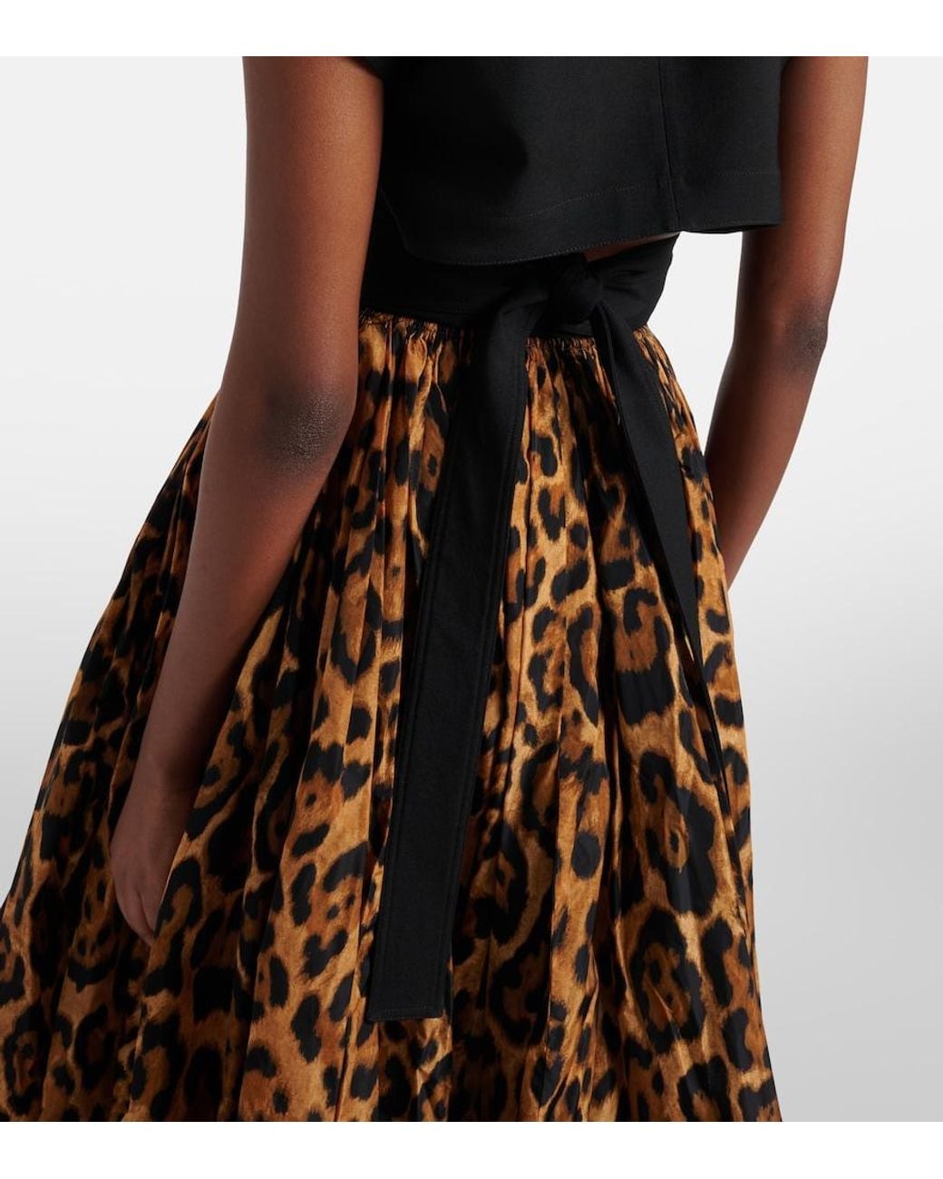 Alaïa Black Belted Wool Top