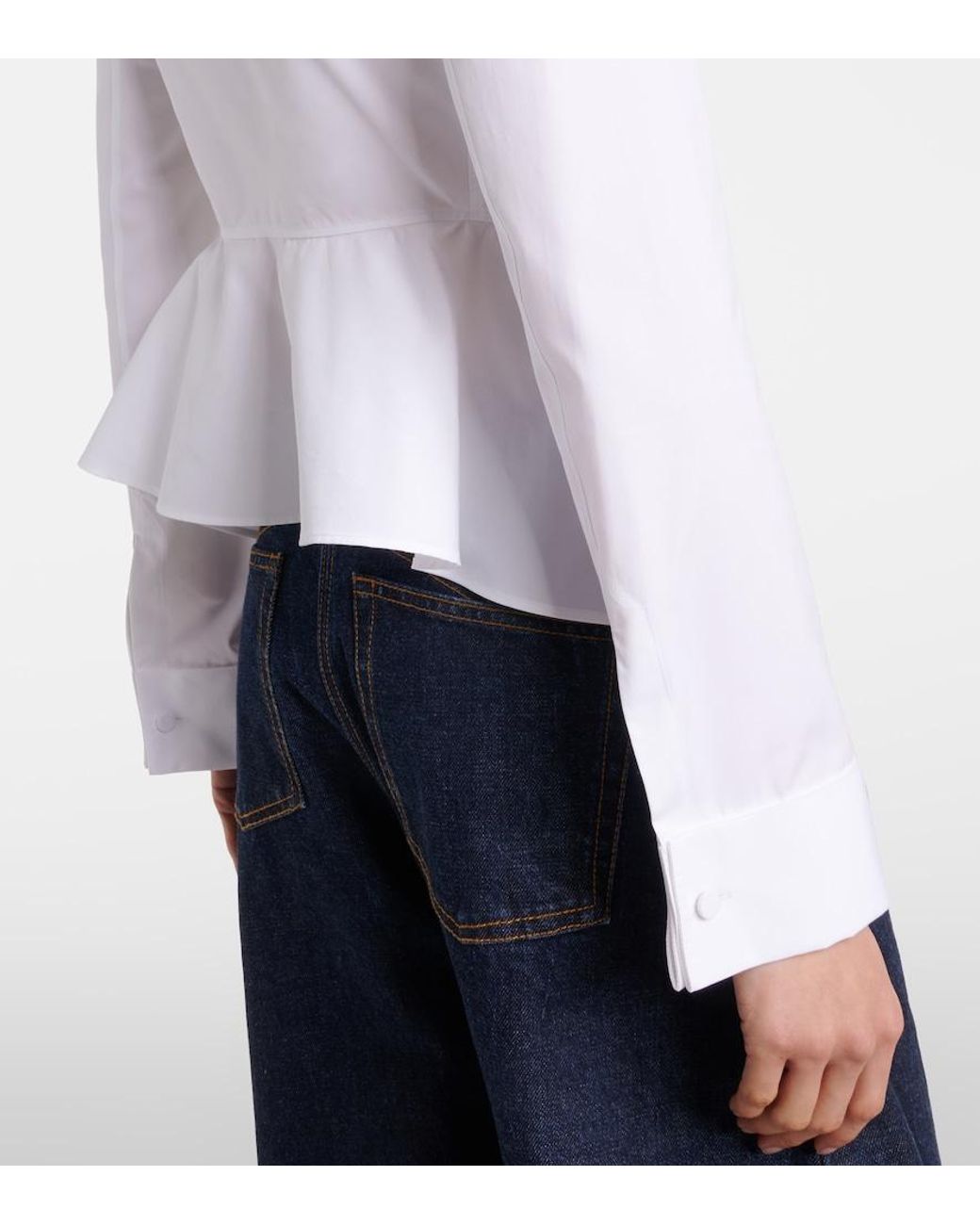 Alaïa White Cotton Shirt
