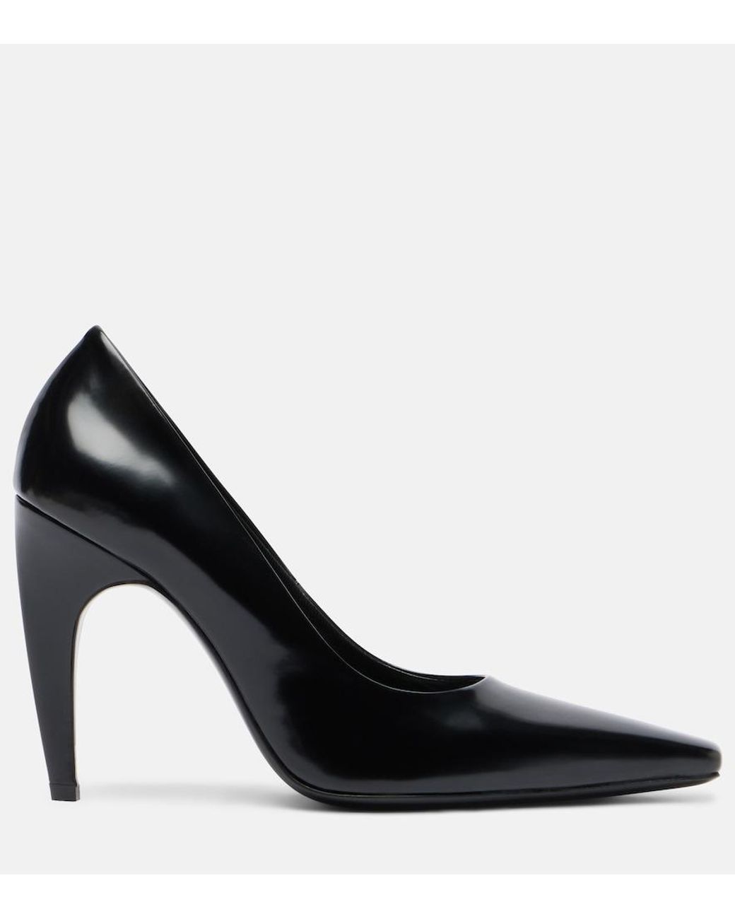 Jude Black Fame Leather Pumps