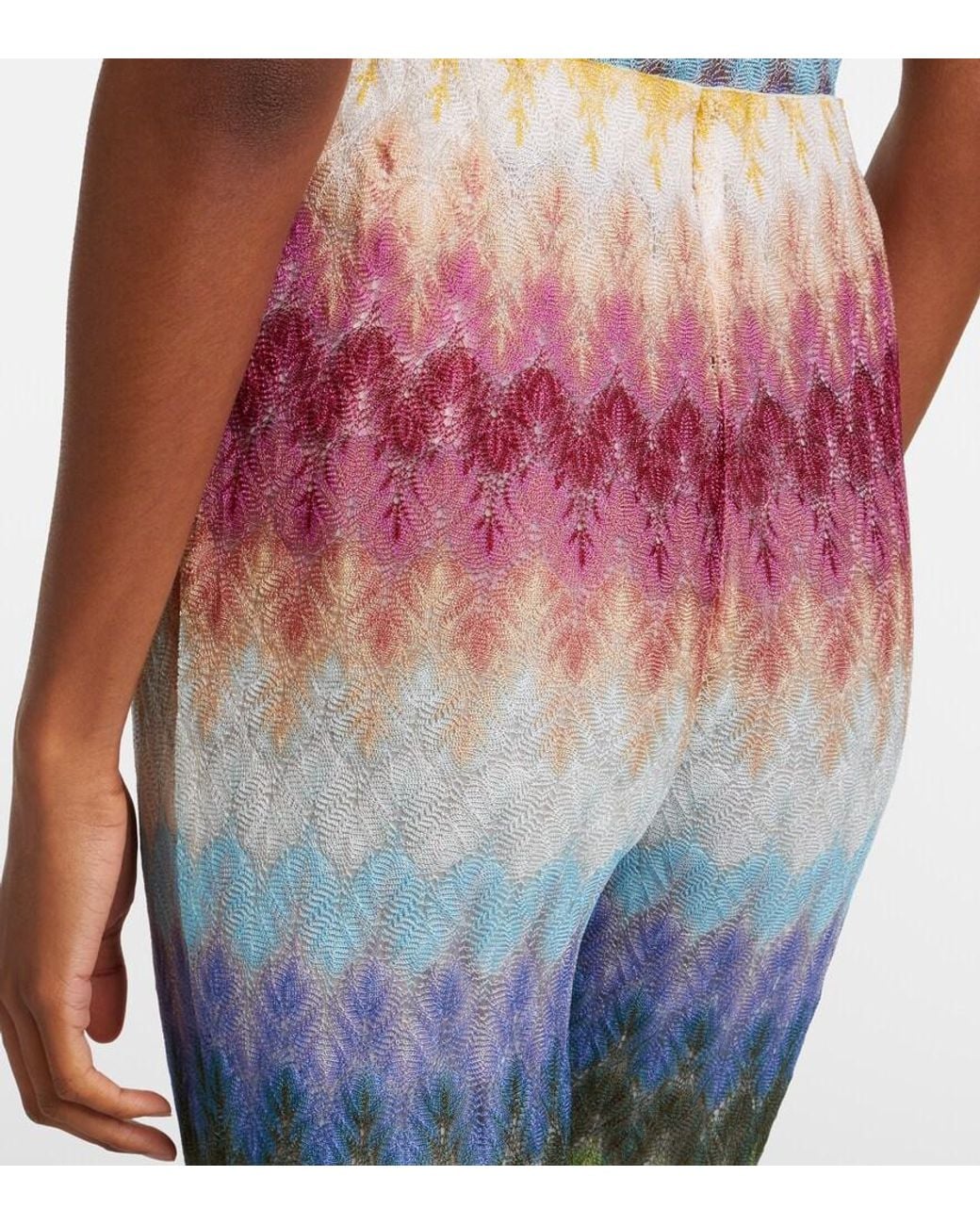 Missoni Multicolor Knitted Flared Pants