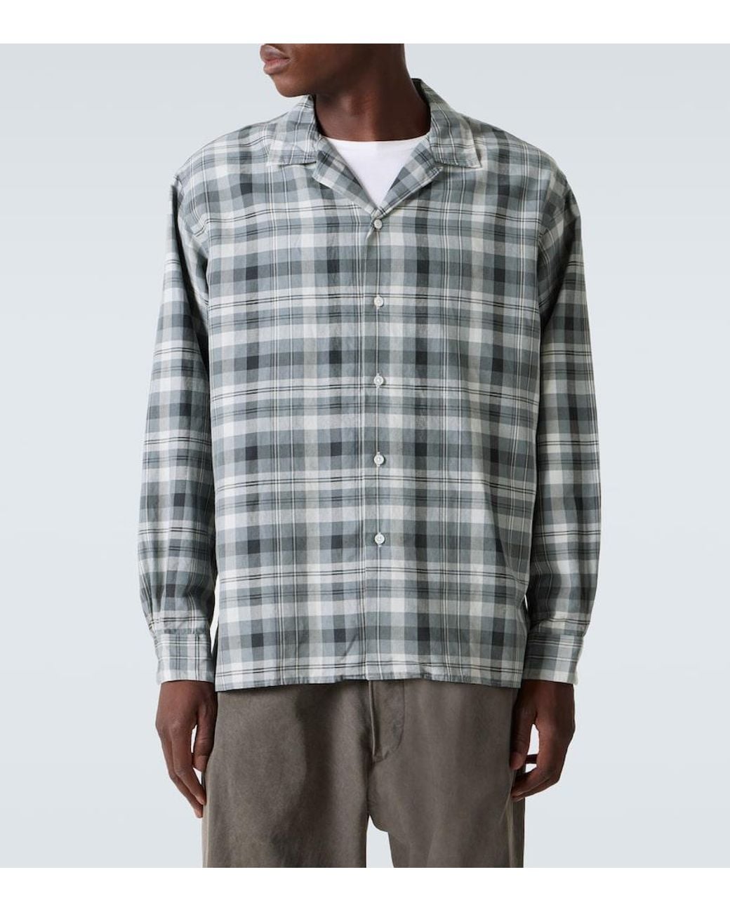 Camicia di A.PRESSE in Gray da Uomo