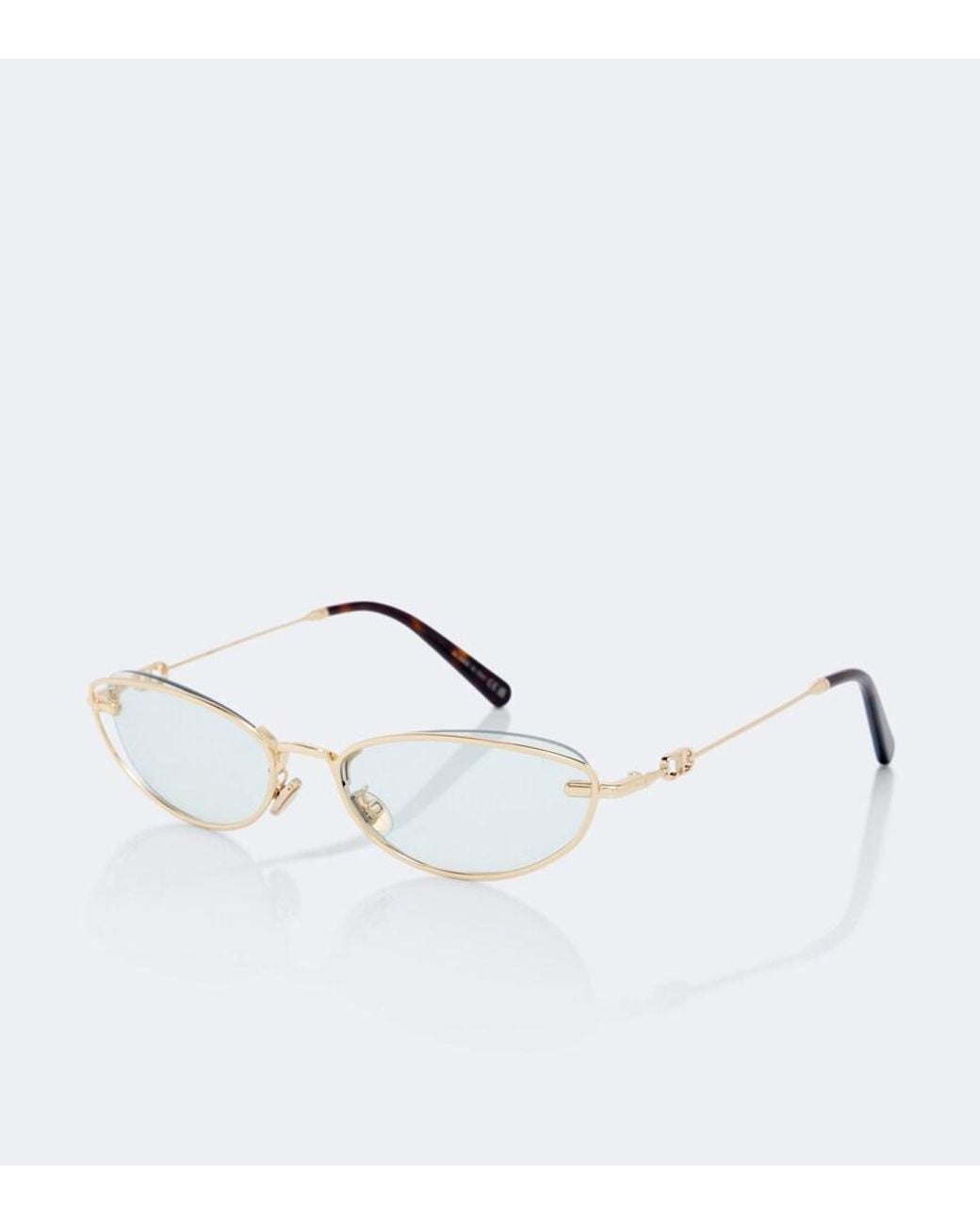 Dior Metallic Petit Cd B1U Cat-Eye Sunglasses