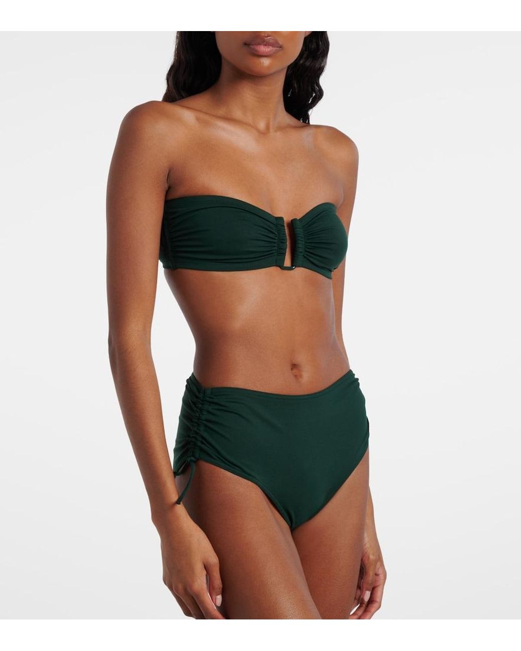 Eres Black Sofia Mid-Rise Bikini Bottoms