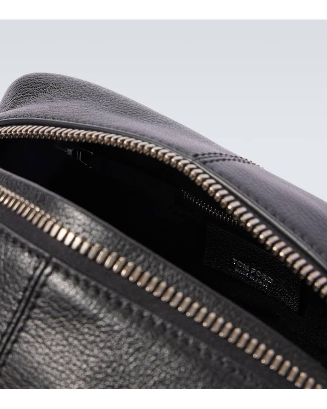 Trousse De Toilette En Cuir A Logo Tom Ford pour homme en coloris Black