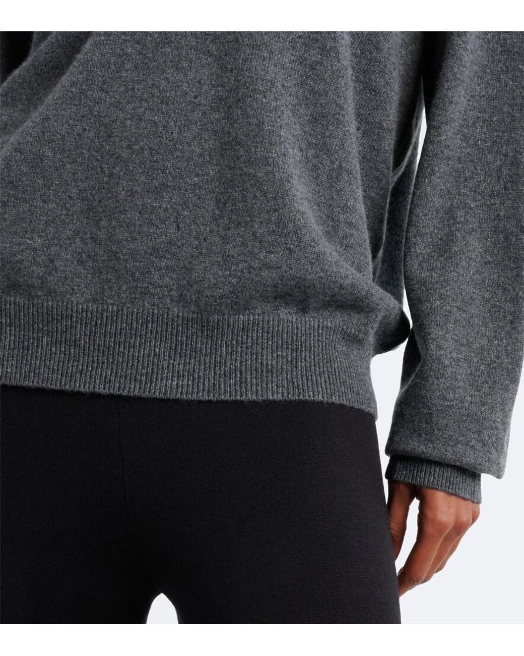 Extreme Cashmere Gray N°492 Ben Cashmere Sweater