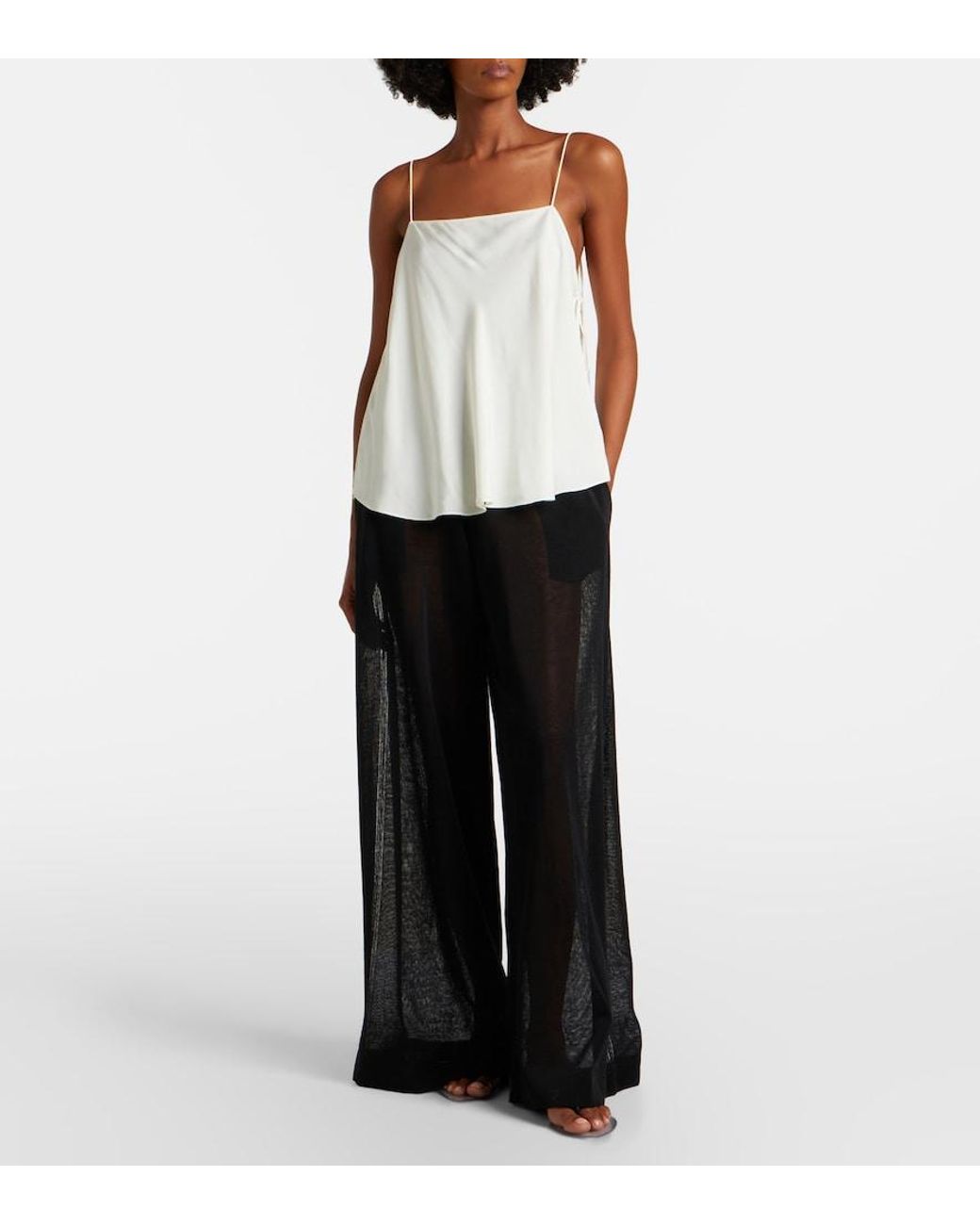 Alaïa White Cady Top