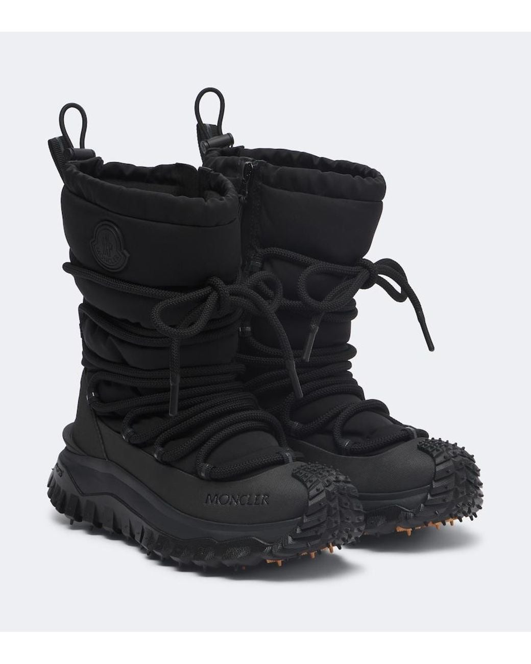 Moncler Black Trailgrip Apres High Gore-Tex Snow Boots