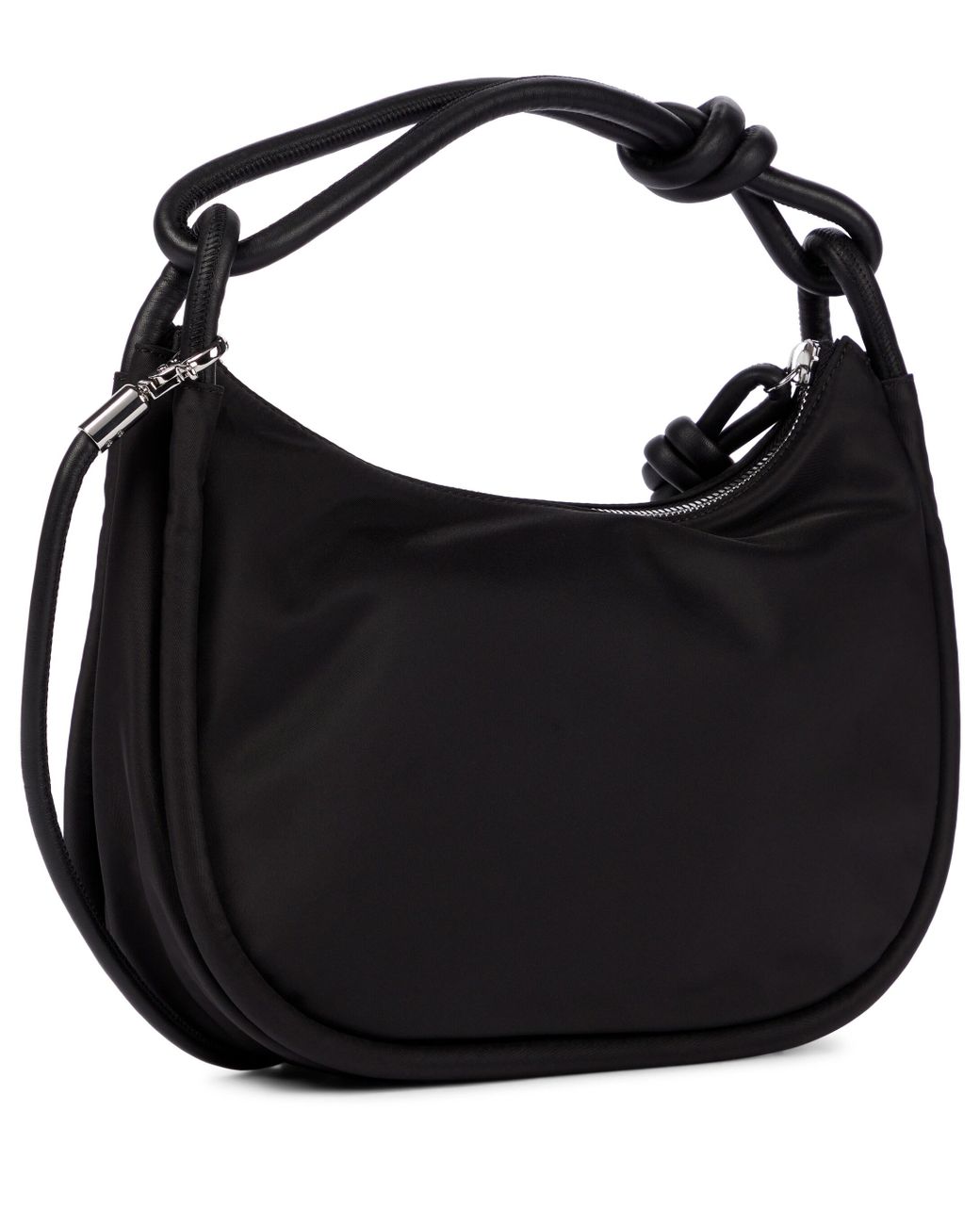 Ganni Medium Baguette Bag in Black | Lyst