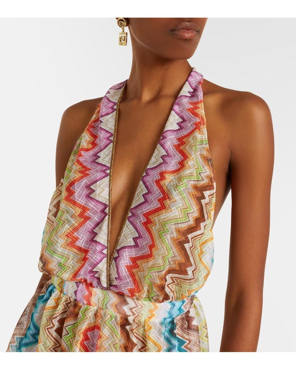 Combi-Short Zigzag Missoni en coloris Multicolor
