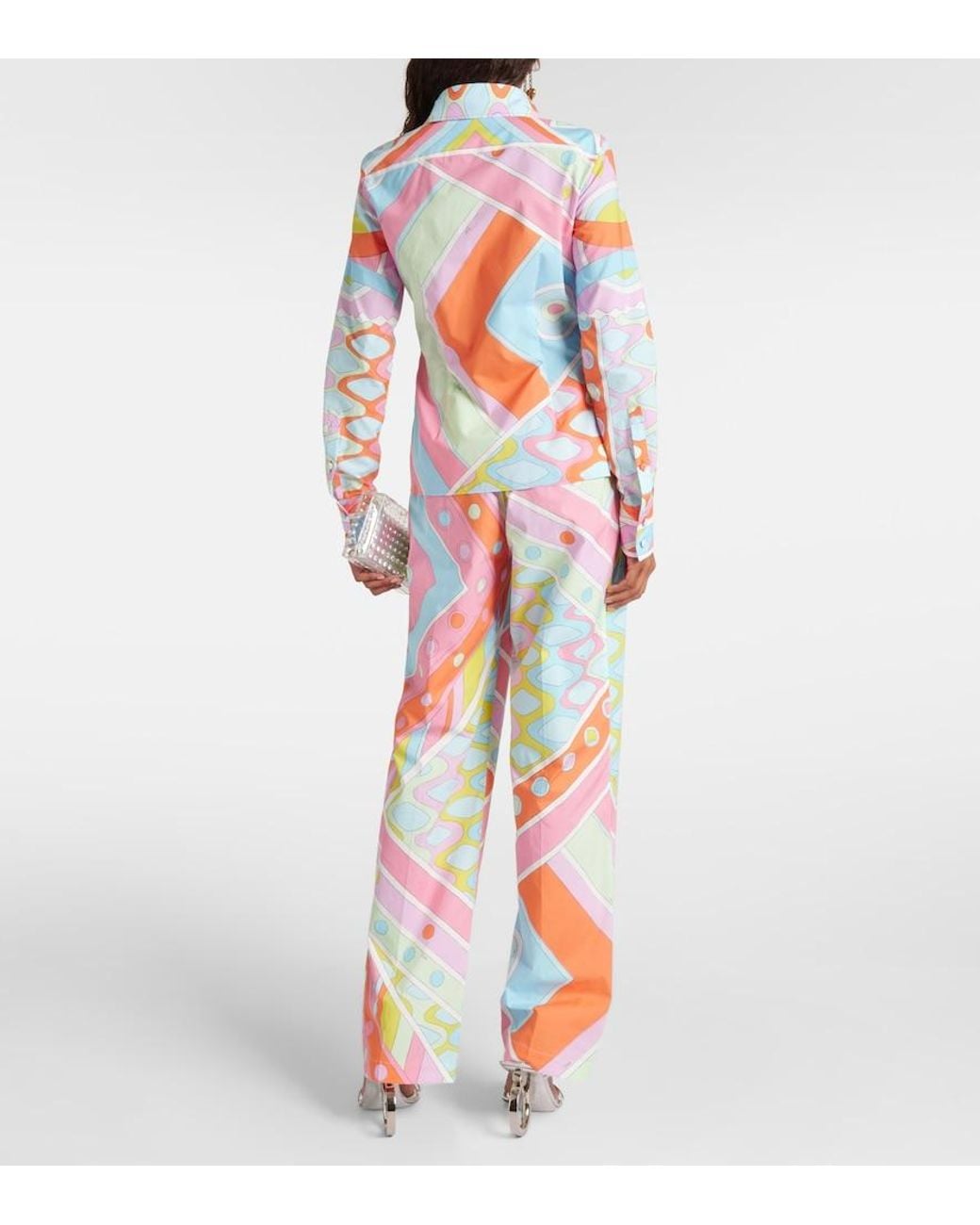 Emilio Pucci White Vivara Cotton Shirt