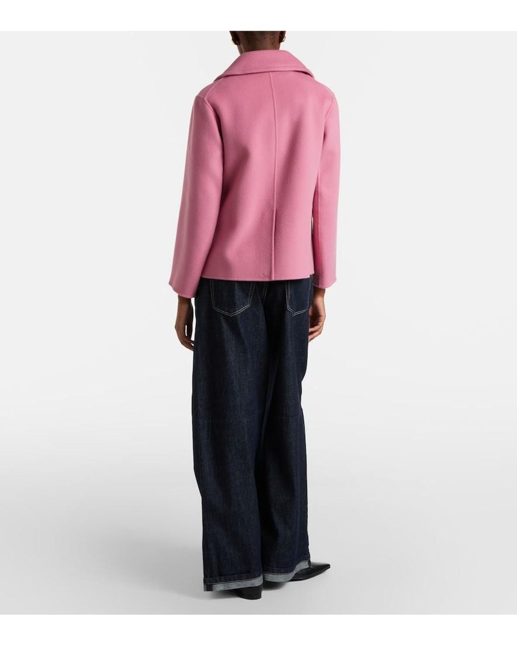 Max Mara Blue Wide-Leg Jeans