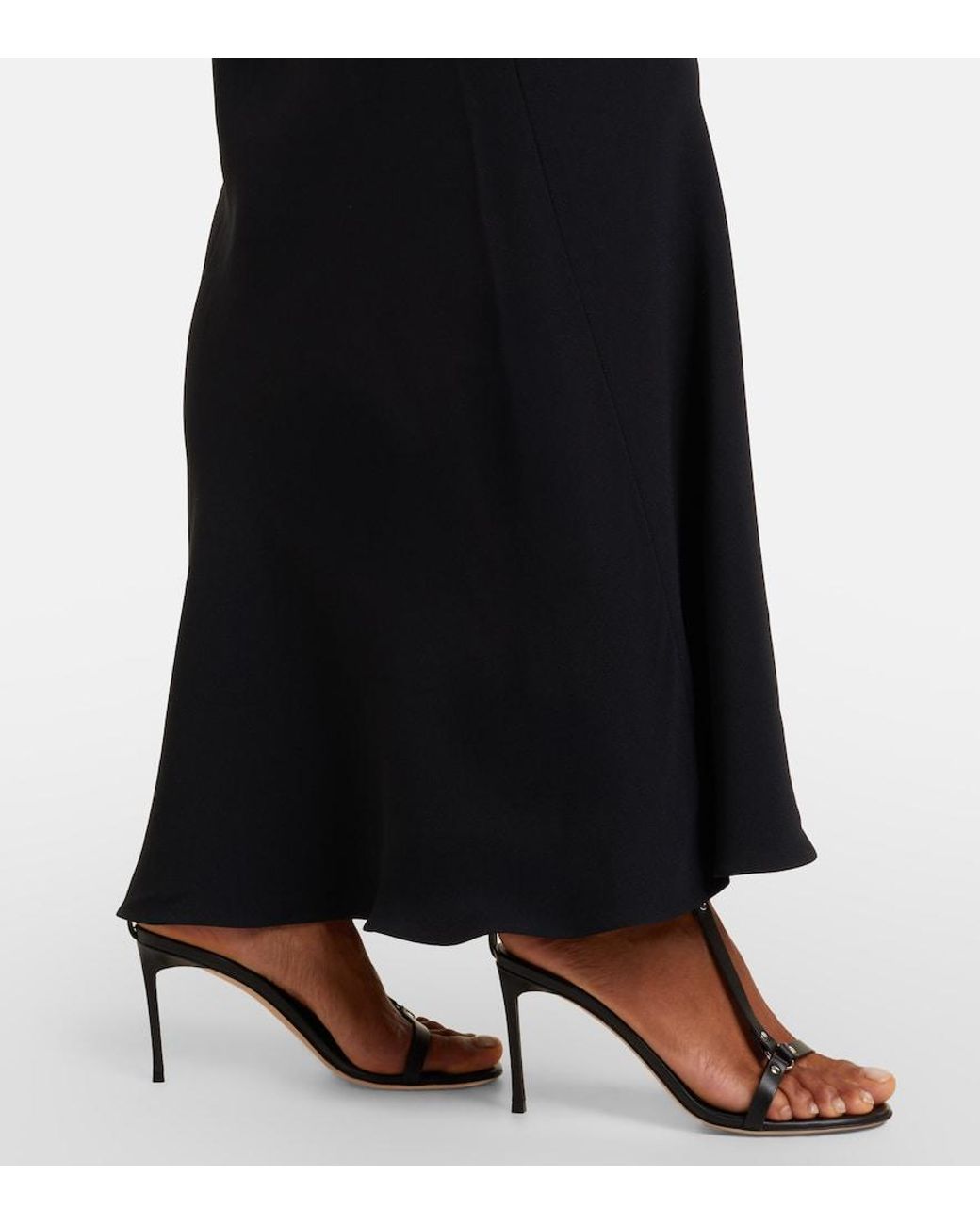 Tom Ford Blue Satin Slip Dress