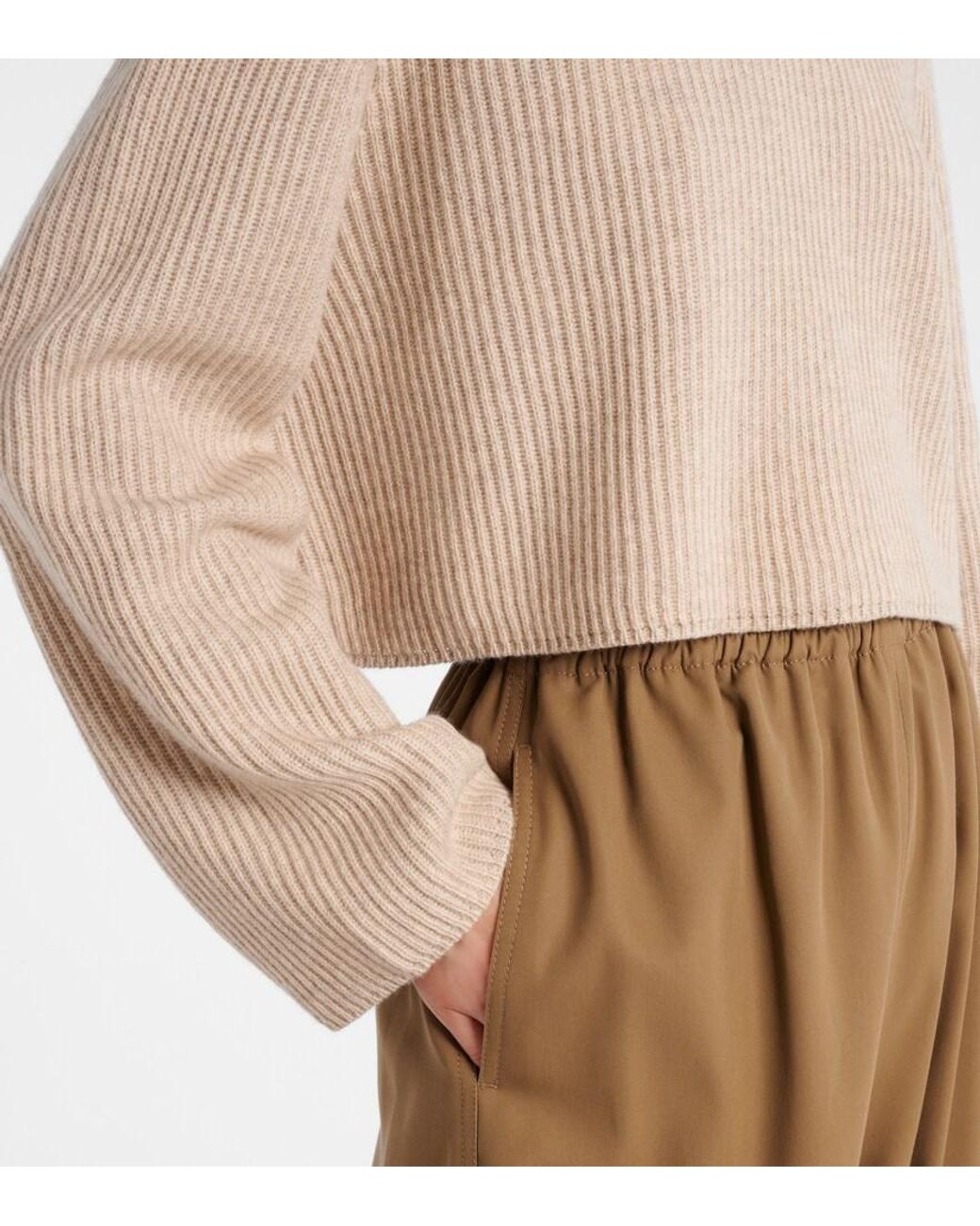 Pullover Funale di Max Mara in Natural