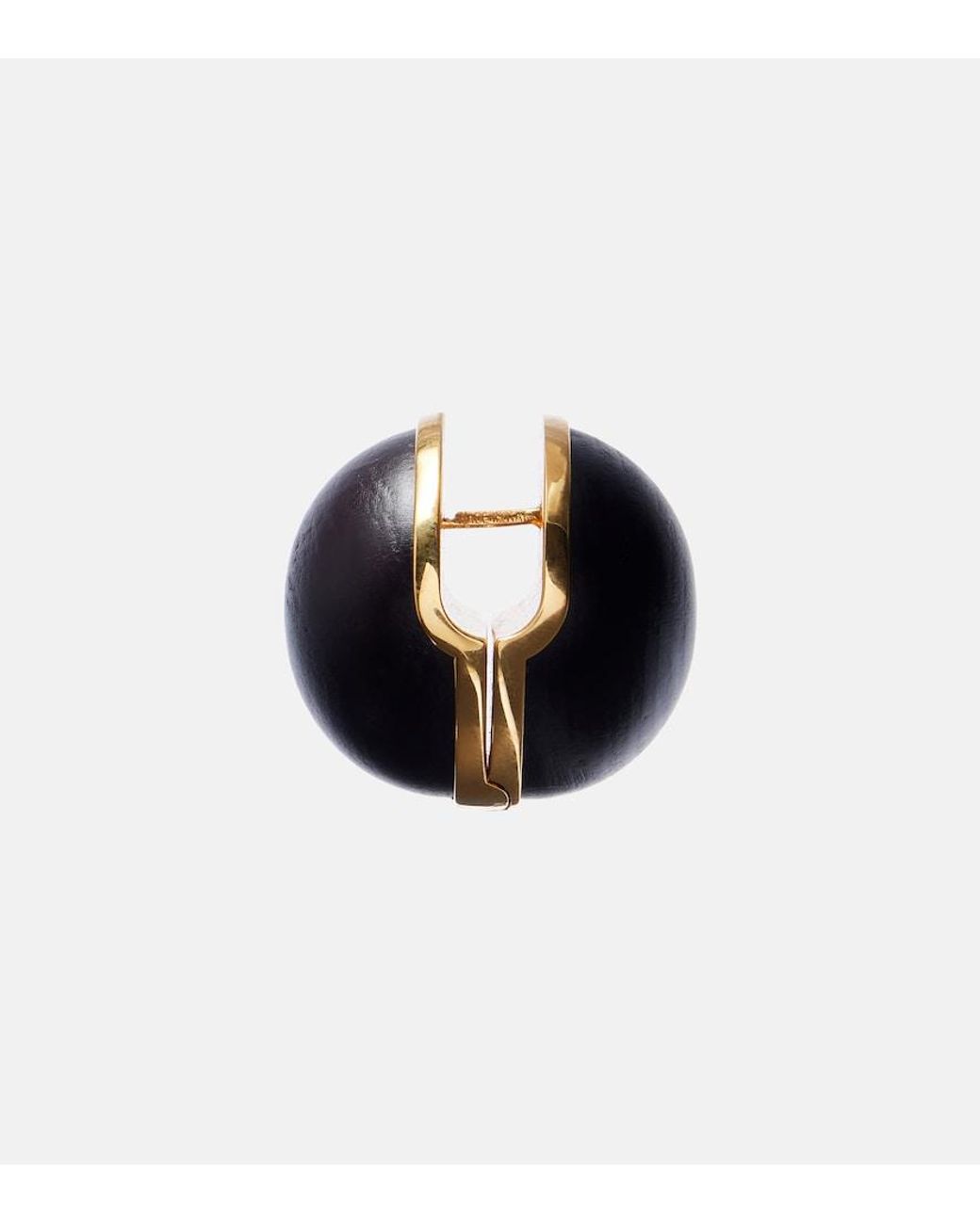 Alaïa Blue Sphere Wood Earrings