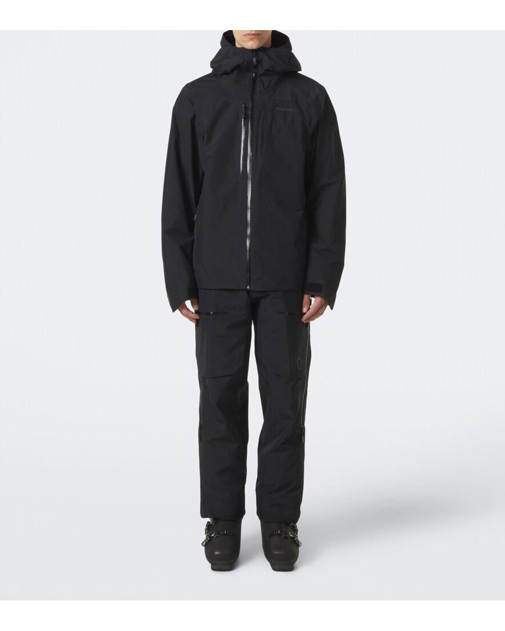 Norrona Blue Lofoten Gore-Tex Ski Pants for men