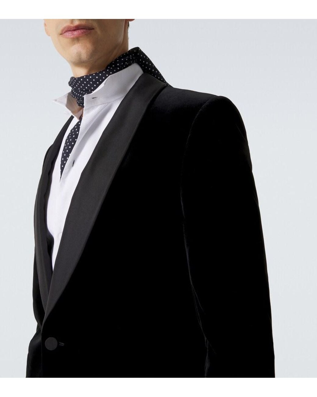 Tom Ford Black Velvet Suit Jacket for men