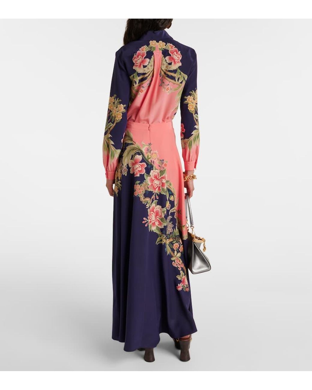 Etro Blue Maxi Skirts