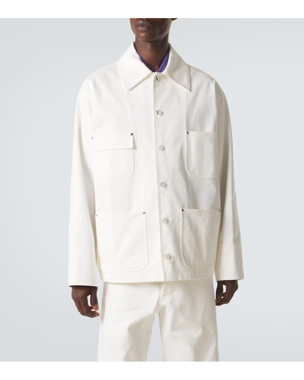 Giacca di Plan C in White da Uomo