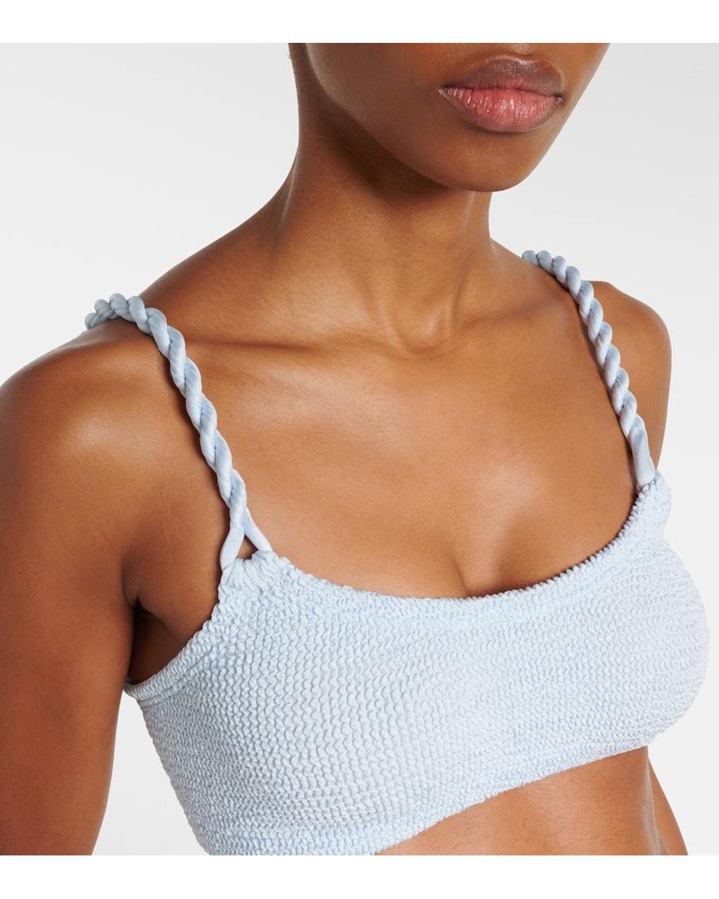 Hunza G Blue Phoebe Bikini