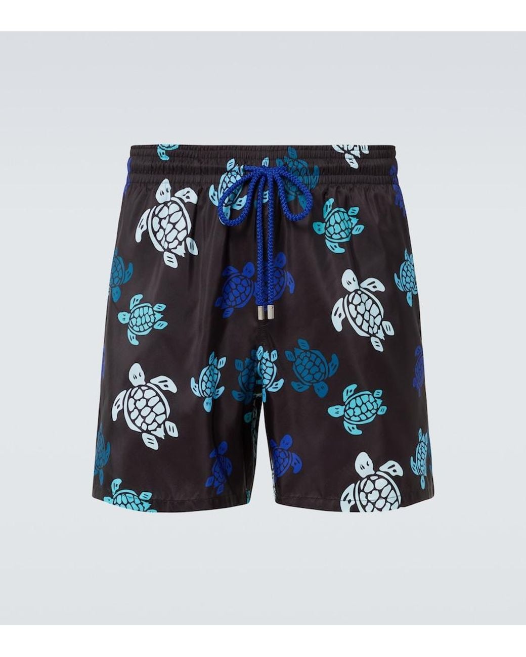 Vilebrequin Blue Printed Swim Trunks for men