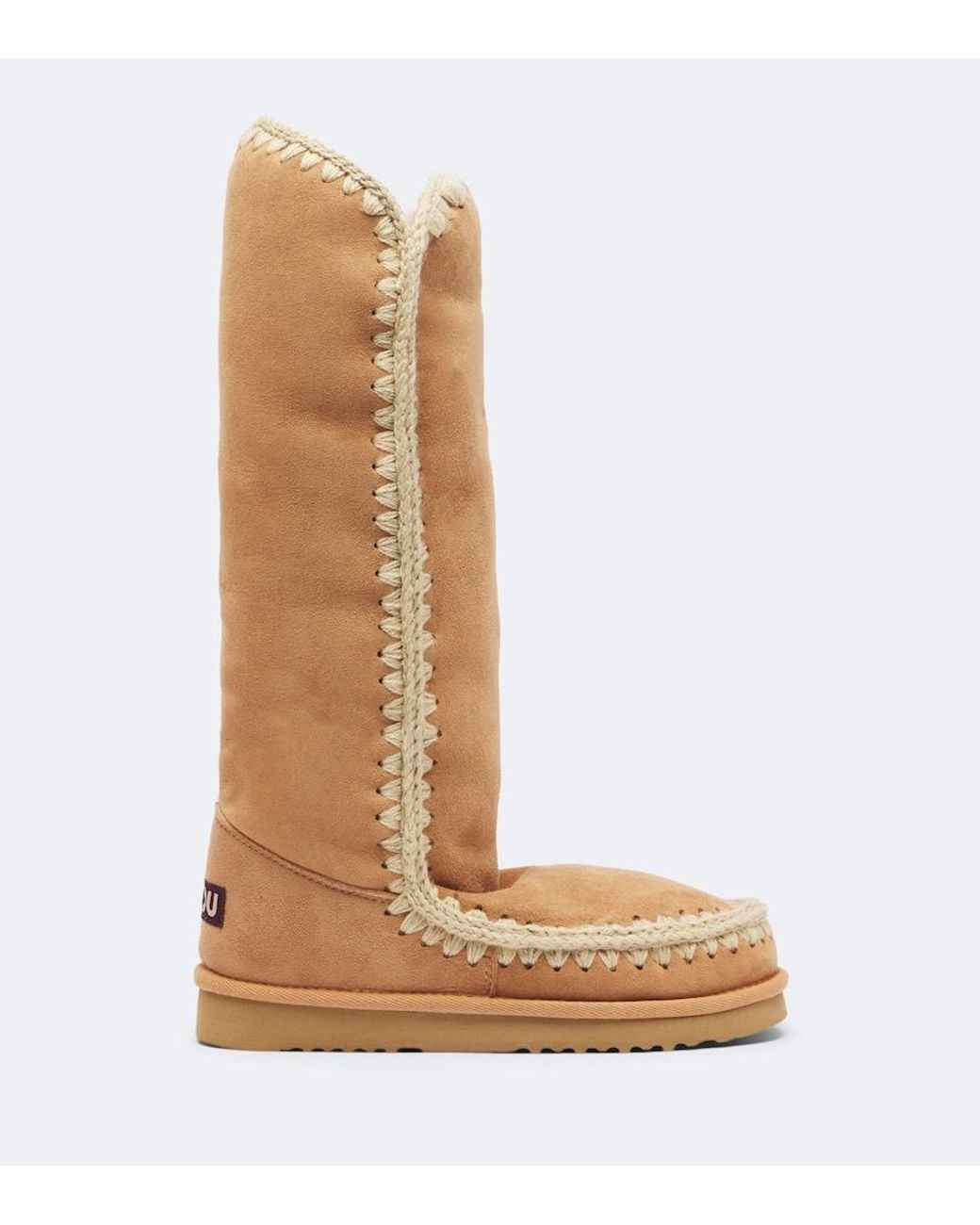 Bottes En Daim Mou en coloris Brown
