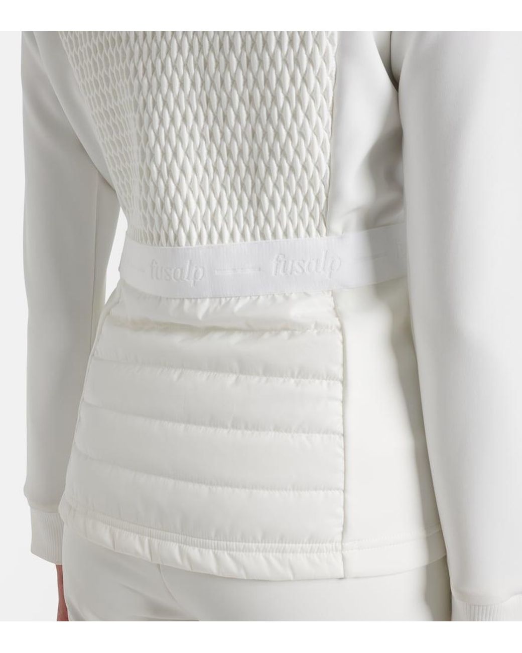 Fusalp White Meryl Technical Jacket
