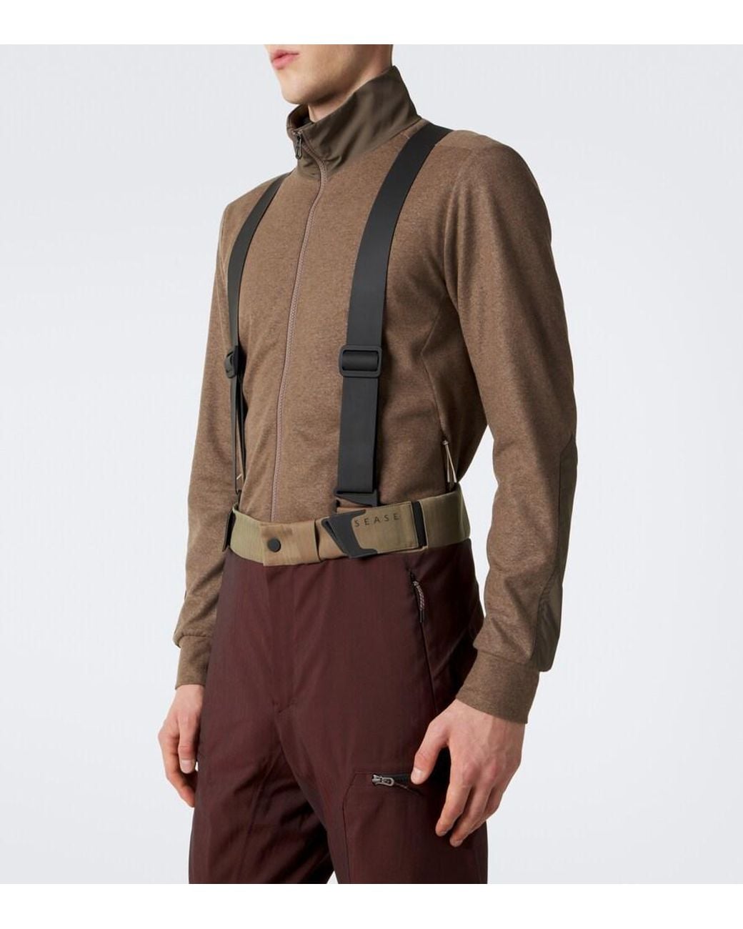 Sease Purple Trace 2.0 Wool-Blend Ski Salopettes for men