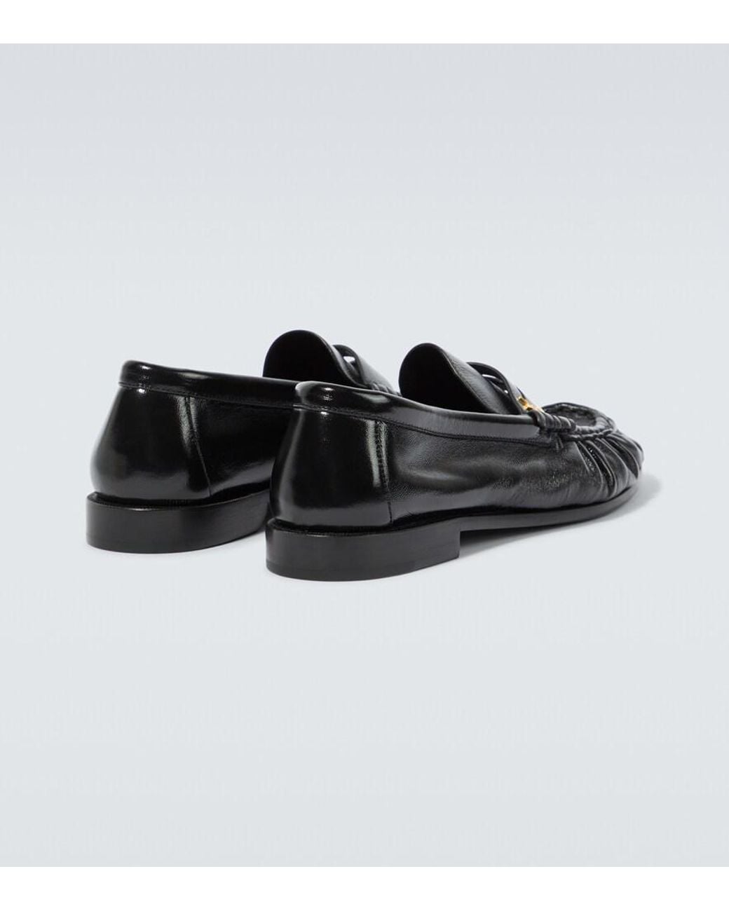 Saint Laurent Black Le Loafer Penny Slippers for men