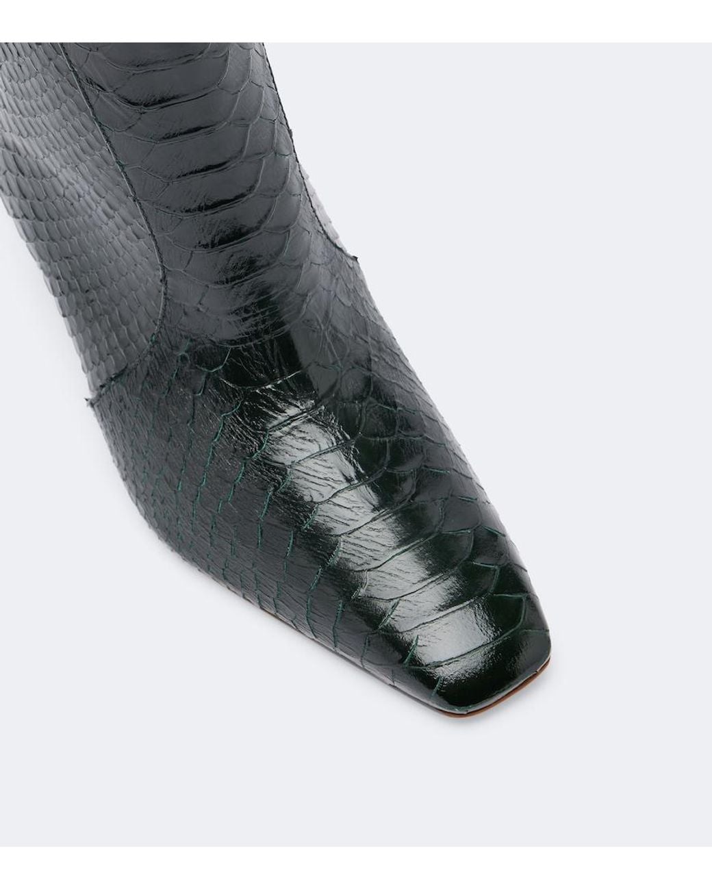 Malone Souliers Black Rowan Snake-Effect Leather Ankle Boots