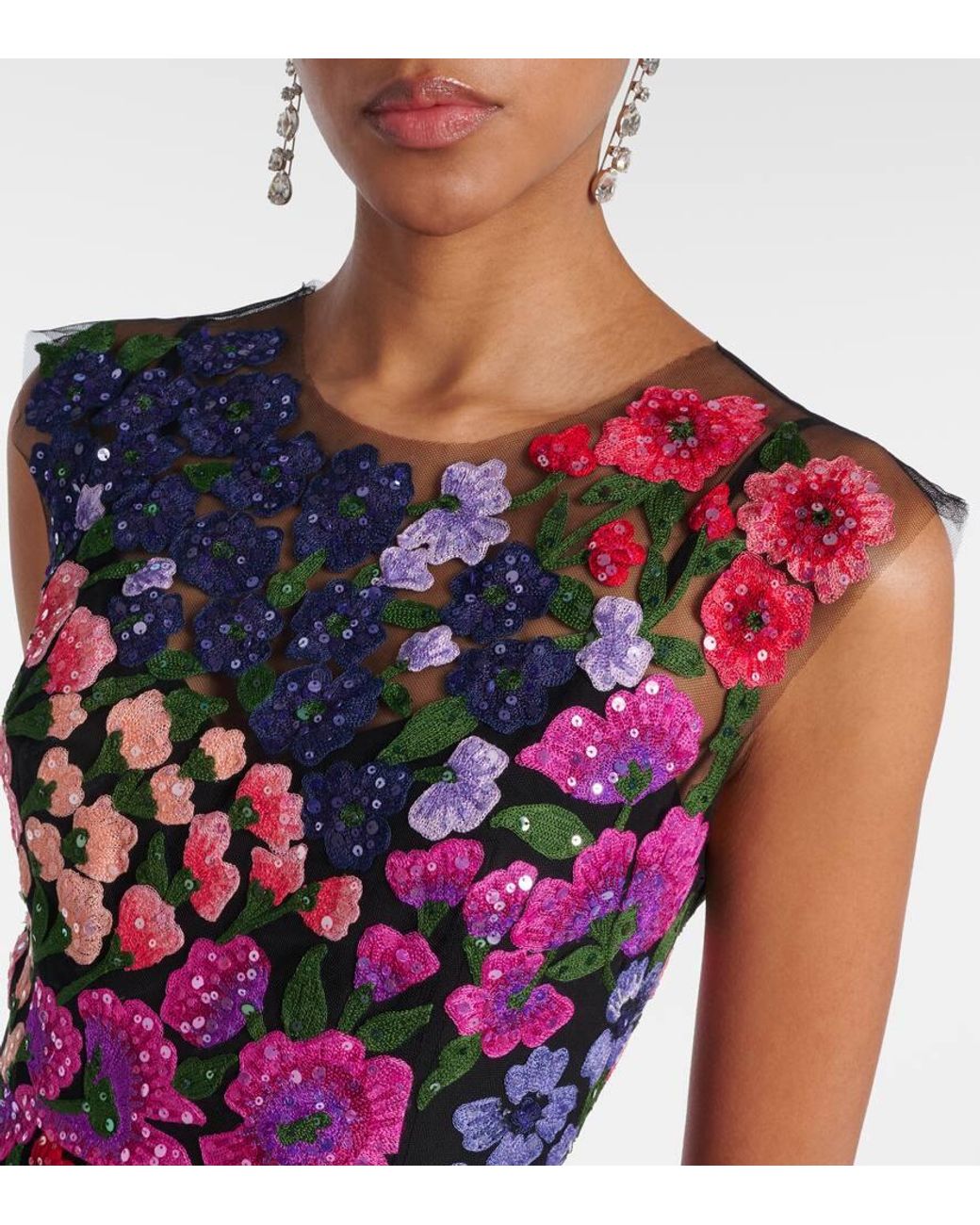sachin and babi light blue dress office holiday party dress main image 1