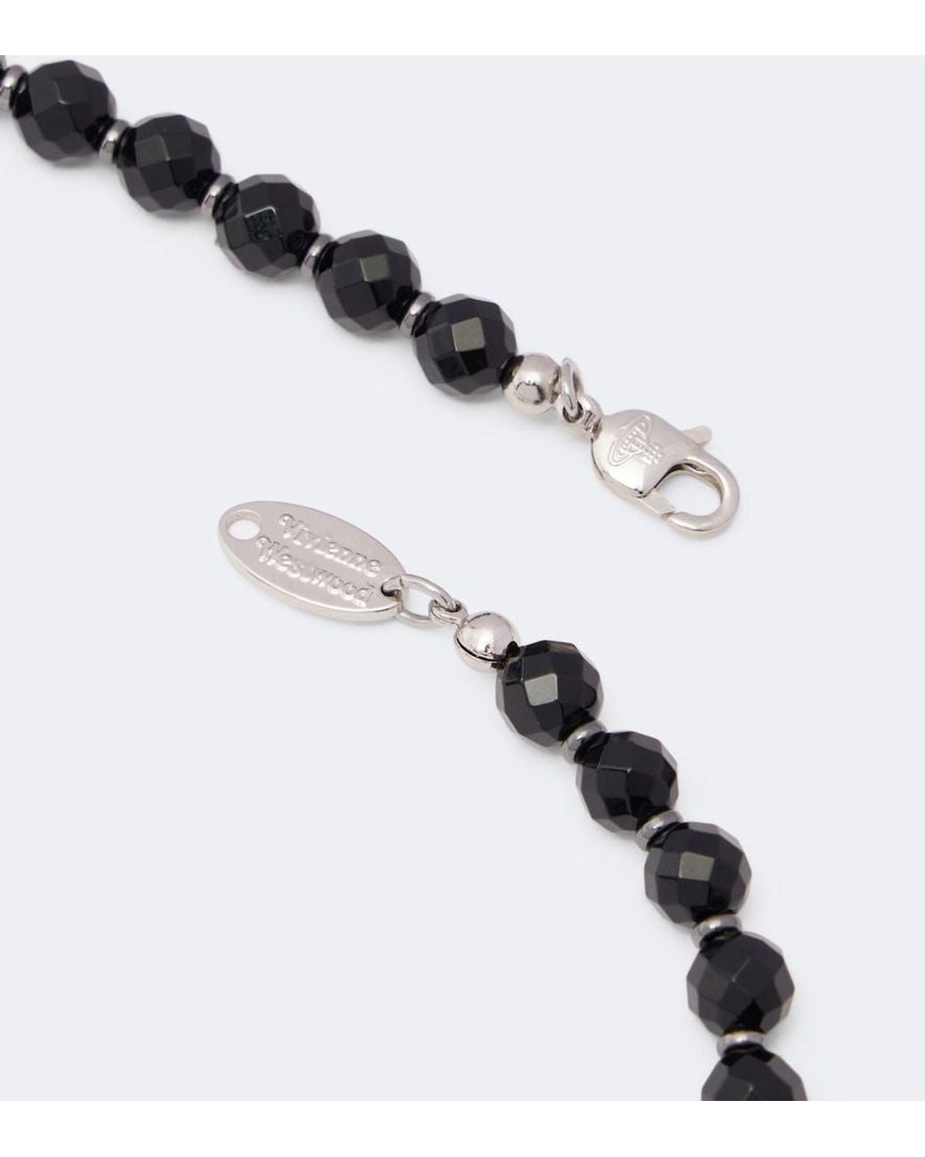 Vivienne Westwood Metallic Messaline Embellished Choker