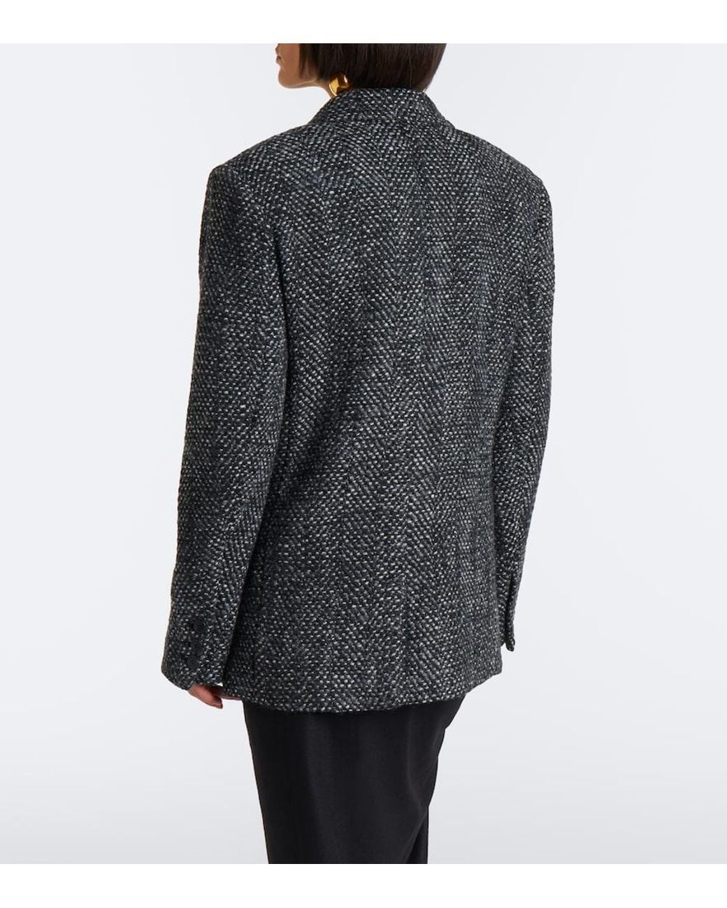 Isabel Marant Black Parly Herringbone Jacket