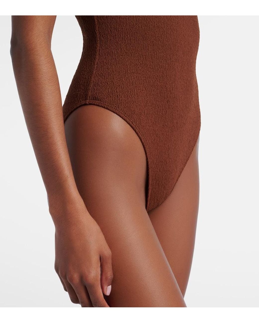 ViX Brown Harper Beaded Swimsuit