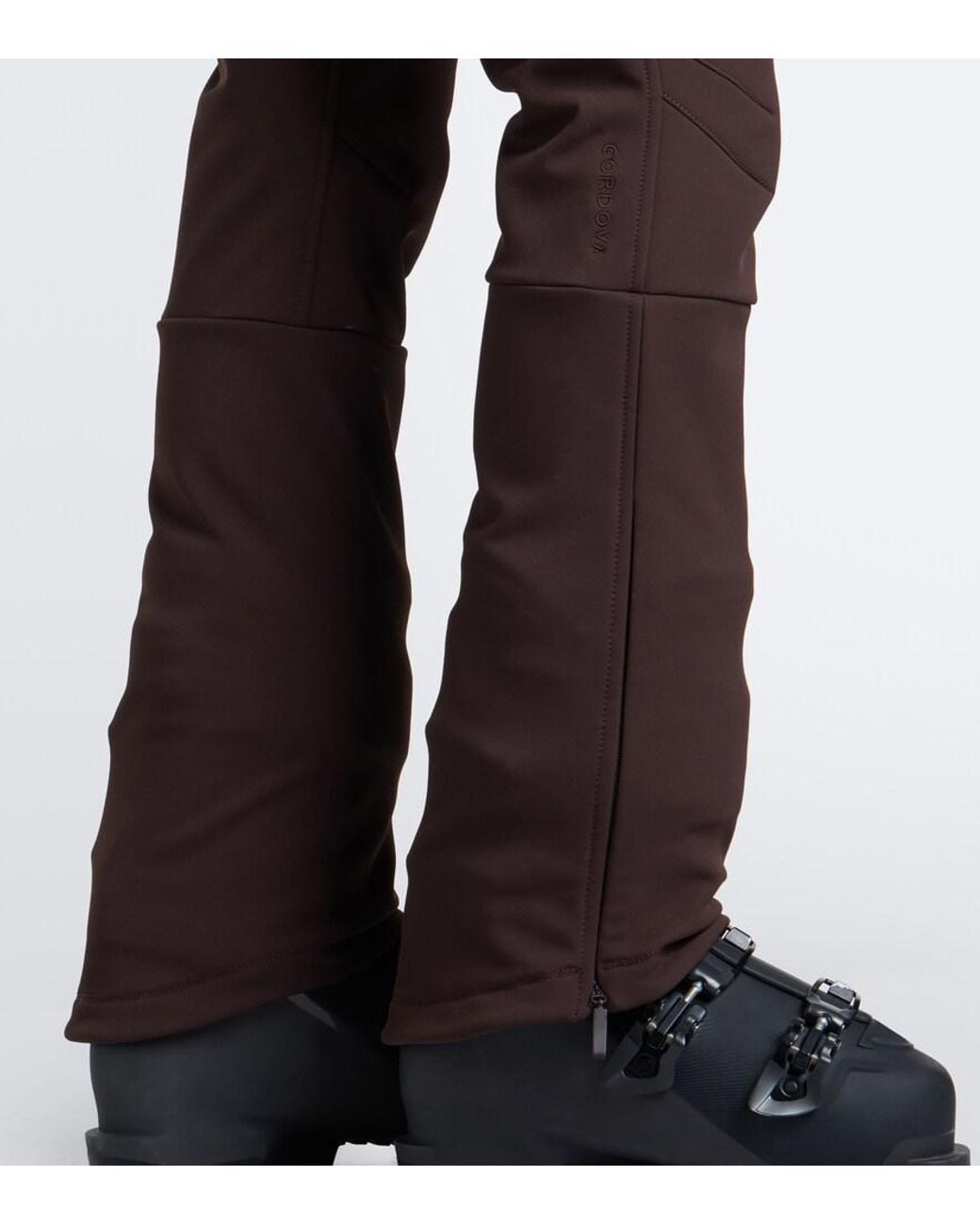 CORDOVA White Telluride Belted Wool-Trimmed Ski Suit