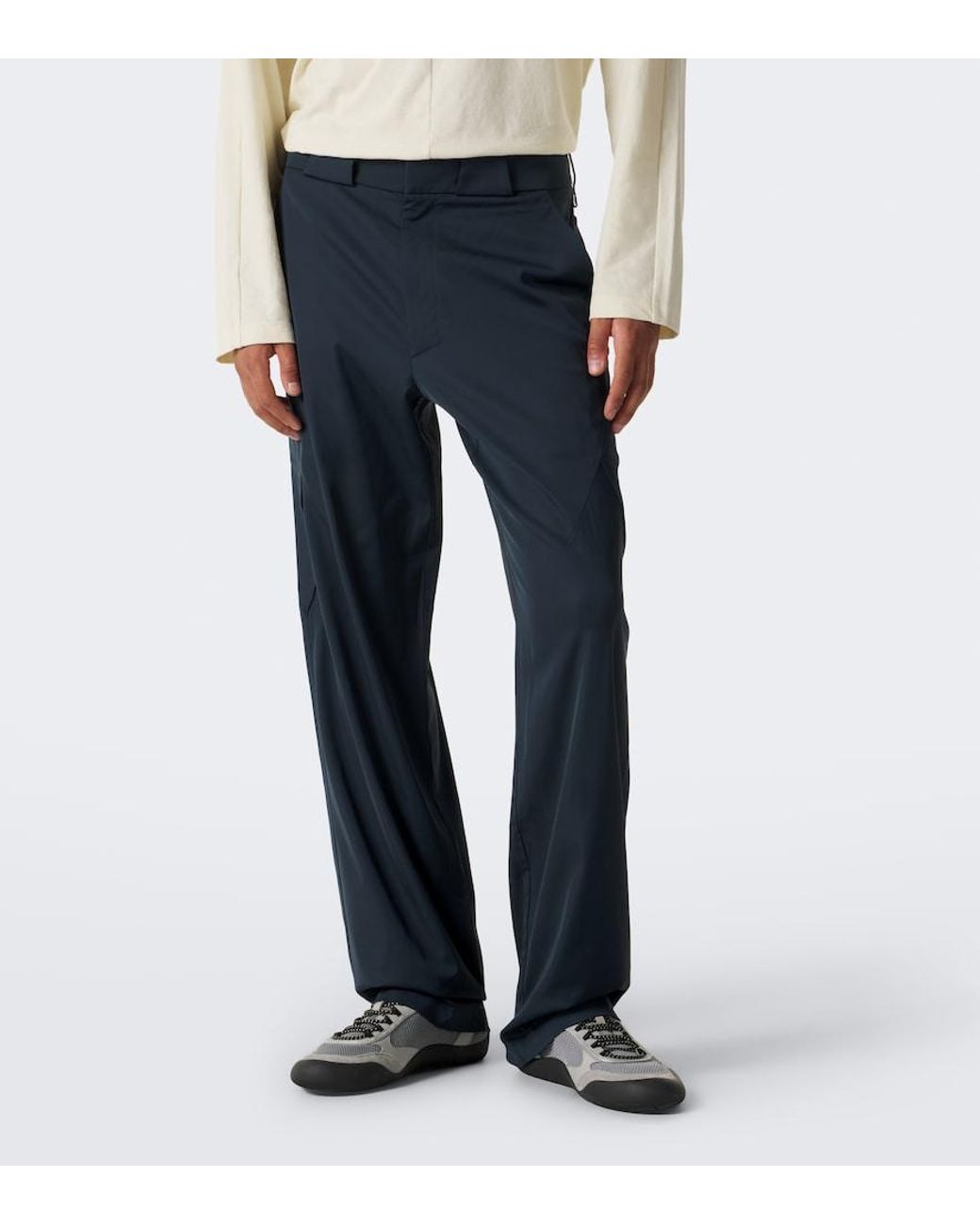 Kiko Kostadinov Blue Erdikiko Straight Pants for men
