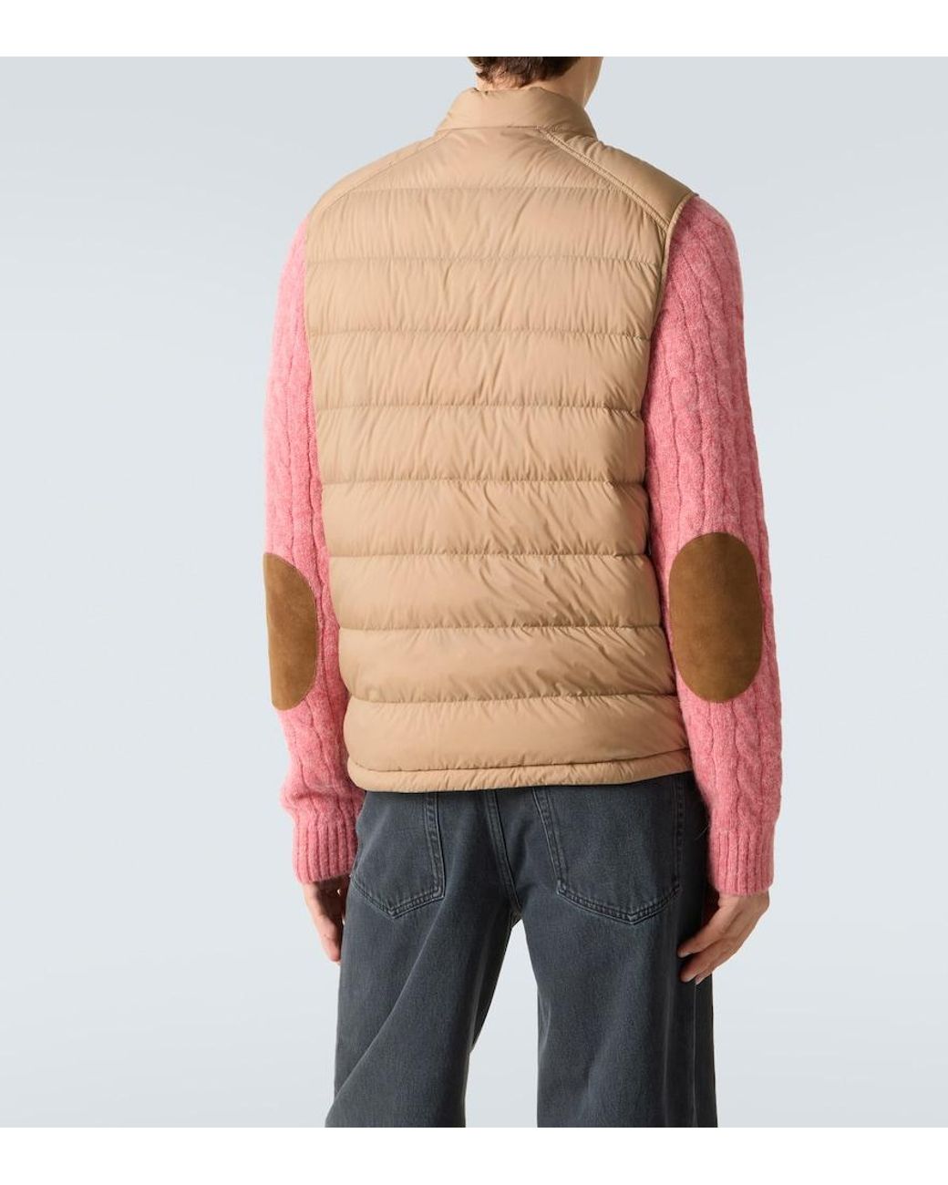 Moncler Natural Barthe Down Vest for men