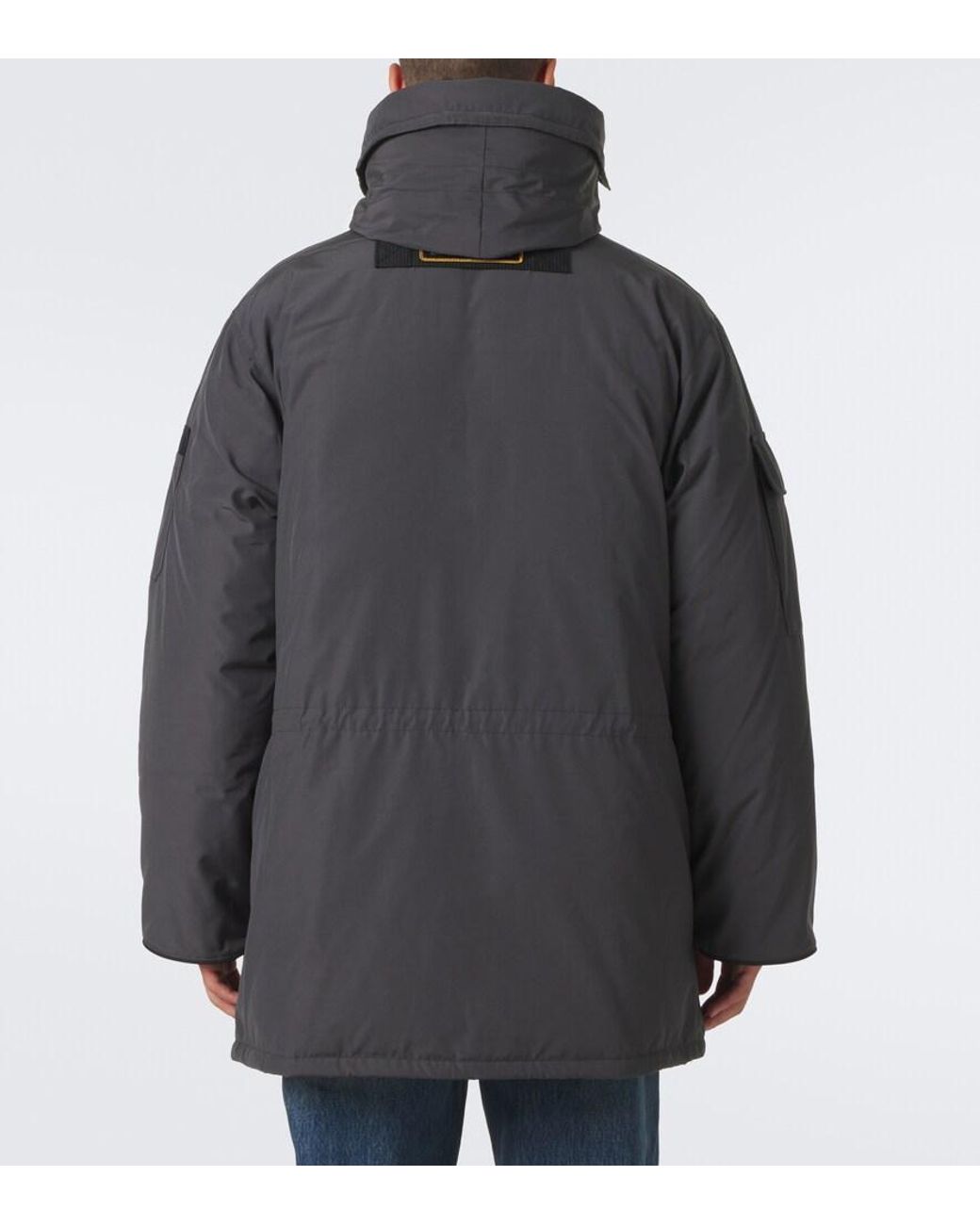 Canada Goose Black Expedition Hooded Down Jacket for men