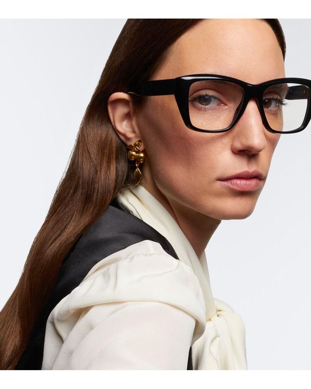 Saint Laurent Black Sl 925 Square Glasses