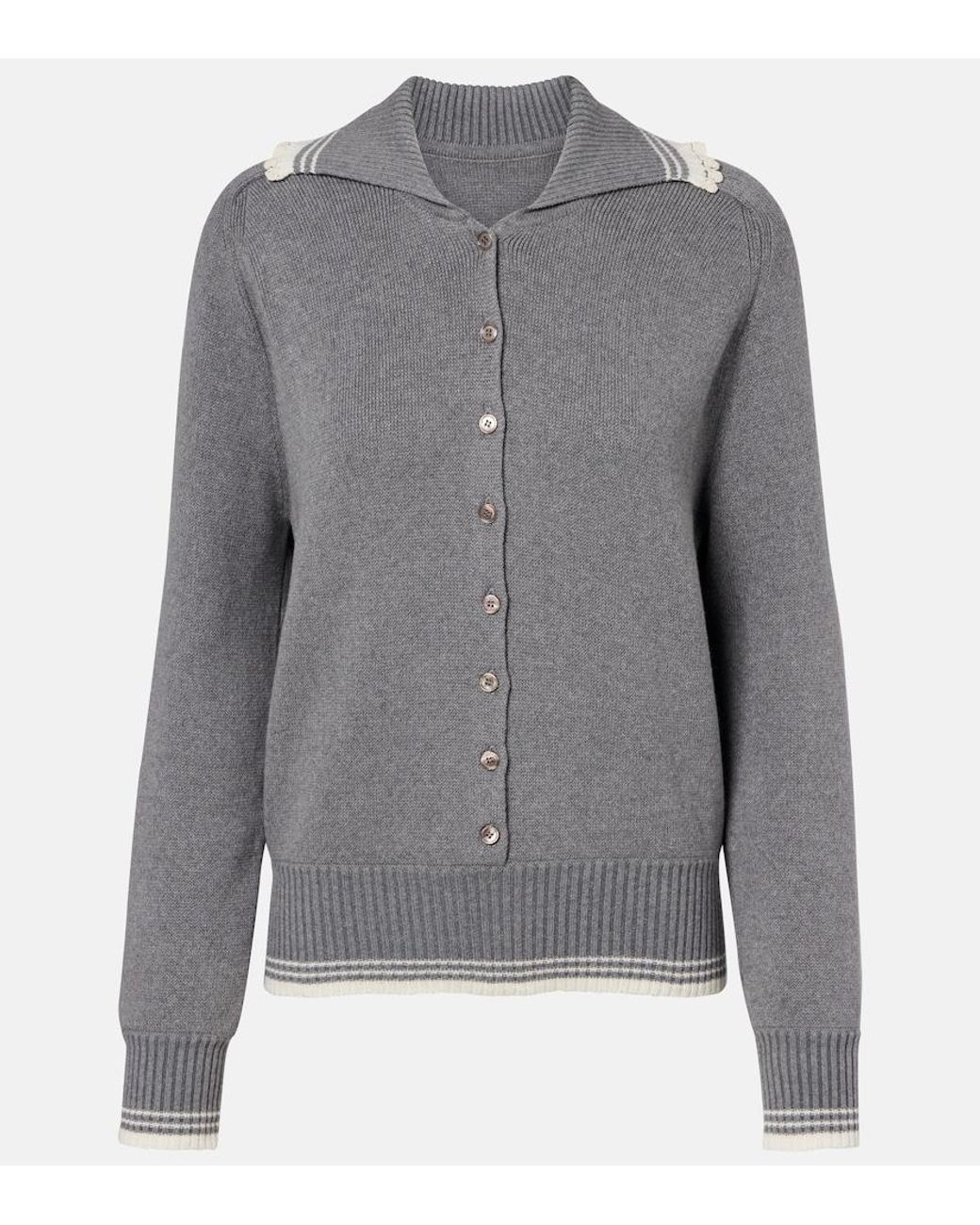 Pullover Polo di Magda Butrym in Gray