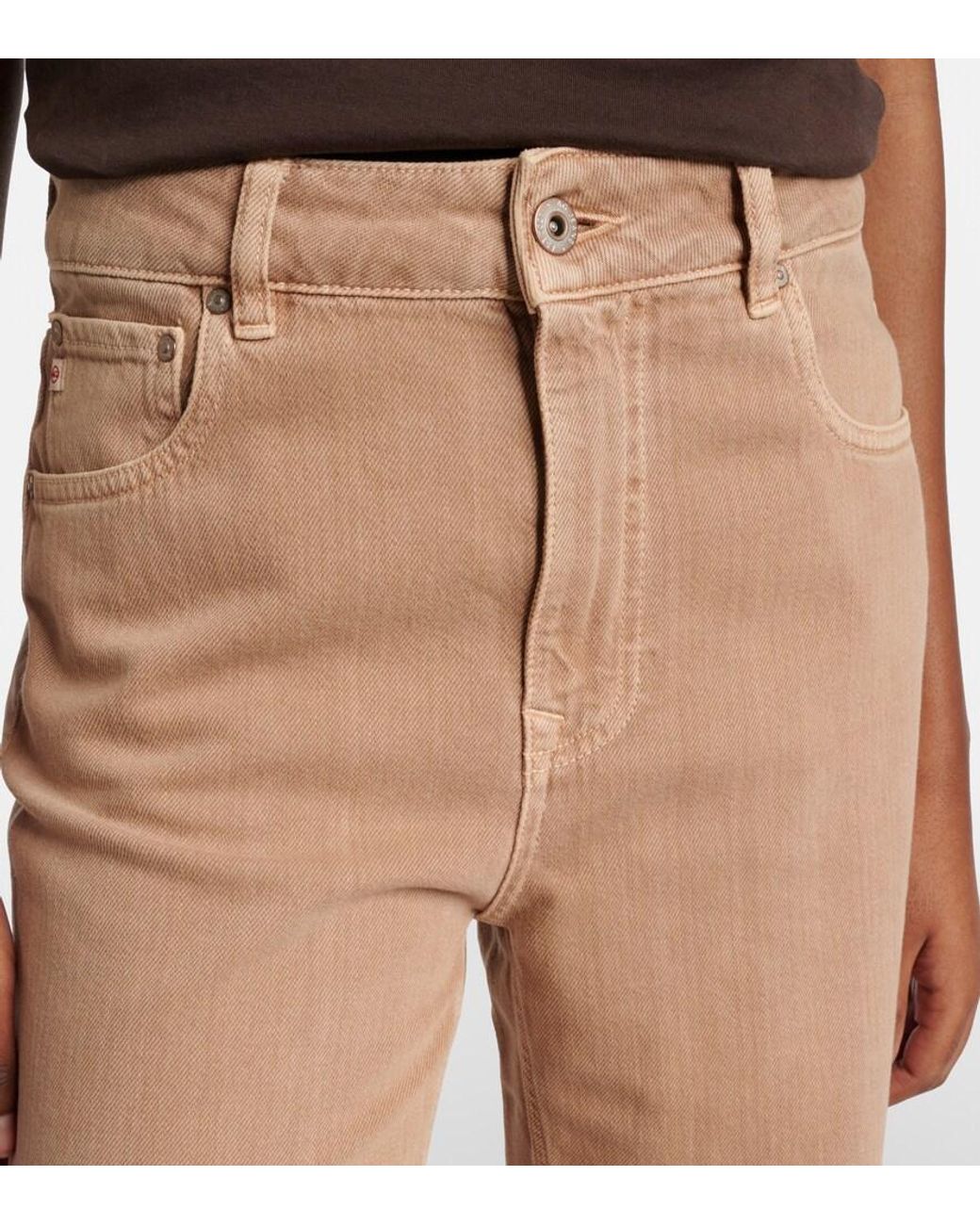 AG Jeans Natural Straight Jeans