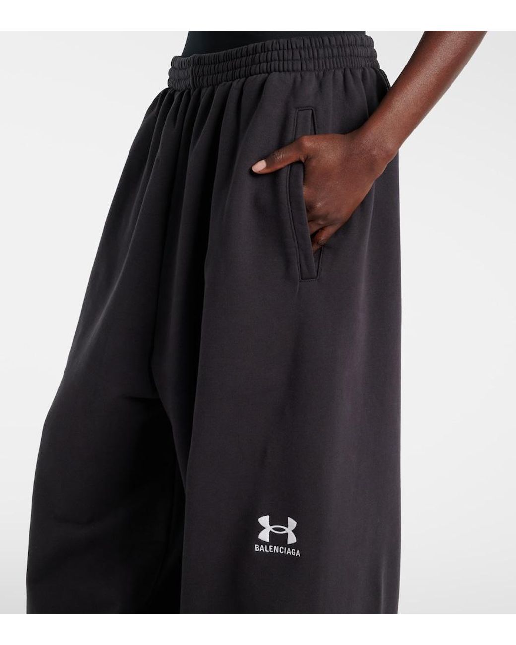Balenciaga Blue Cotton Sweatpants