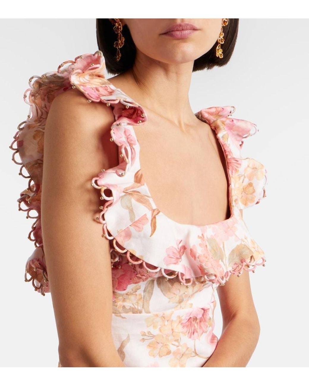 Miniabito Como di Zimmermann in Pink