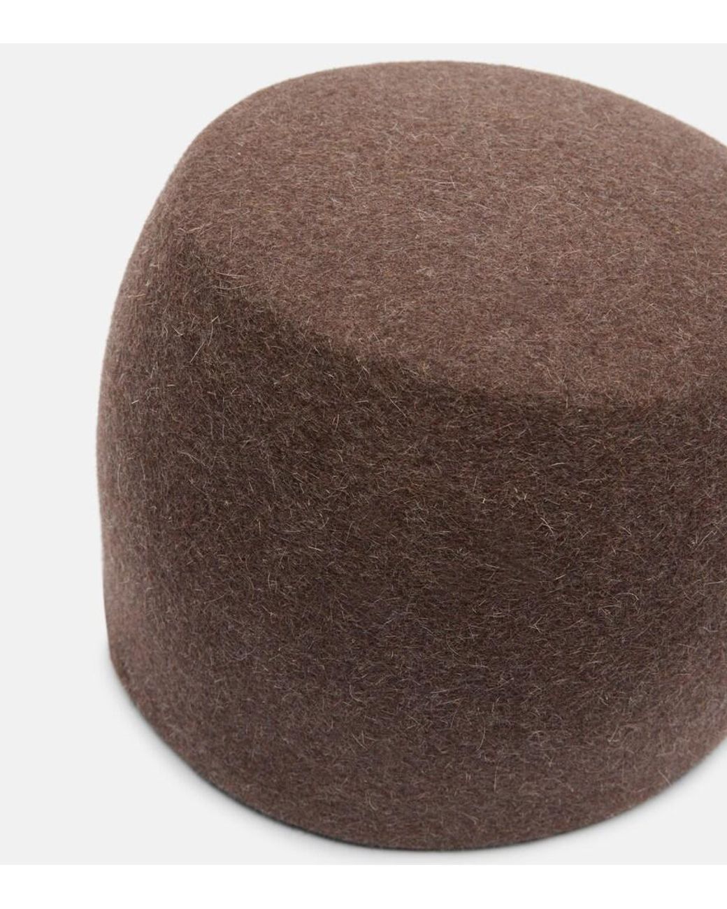 Loro Piana Brown Uma Cashmere Felt Hat