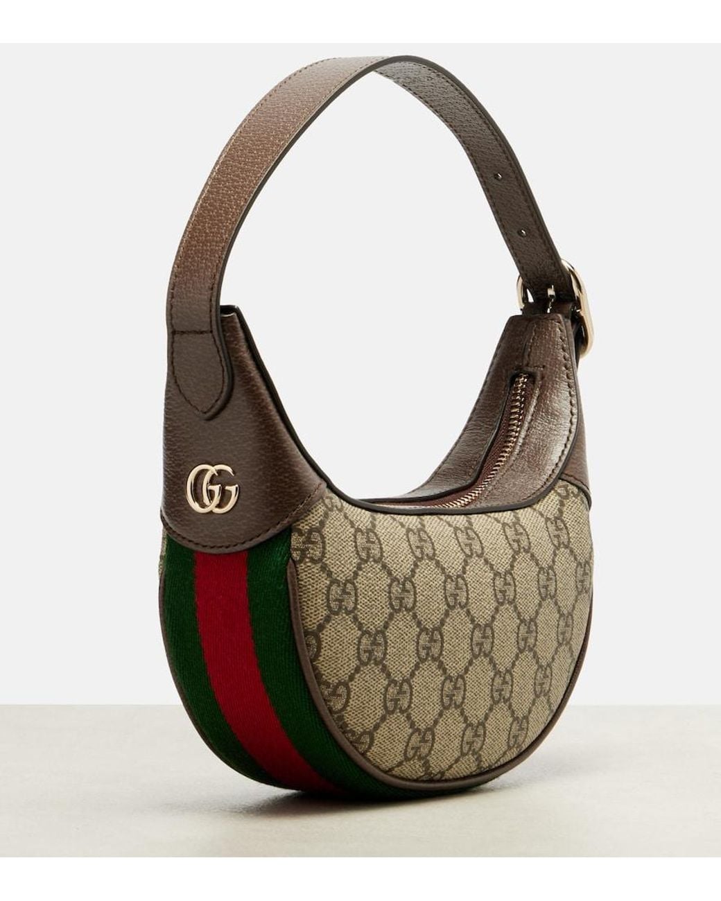 Gucci Brown Ophidia Small Shoulder Bag, Gg Canvas