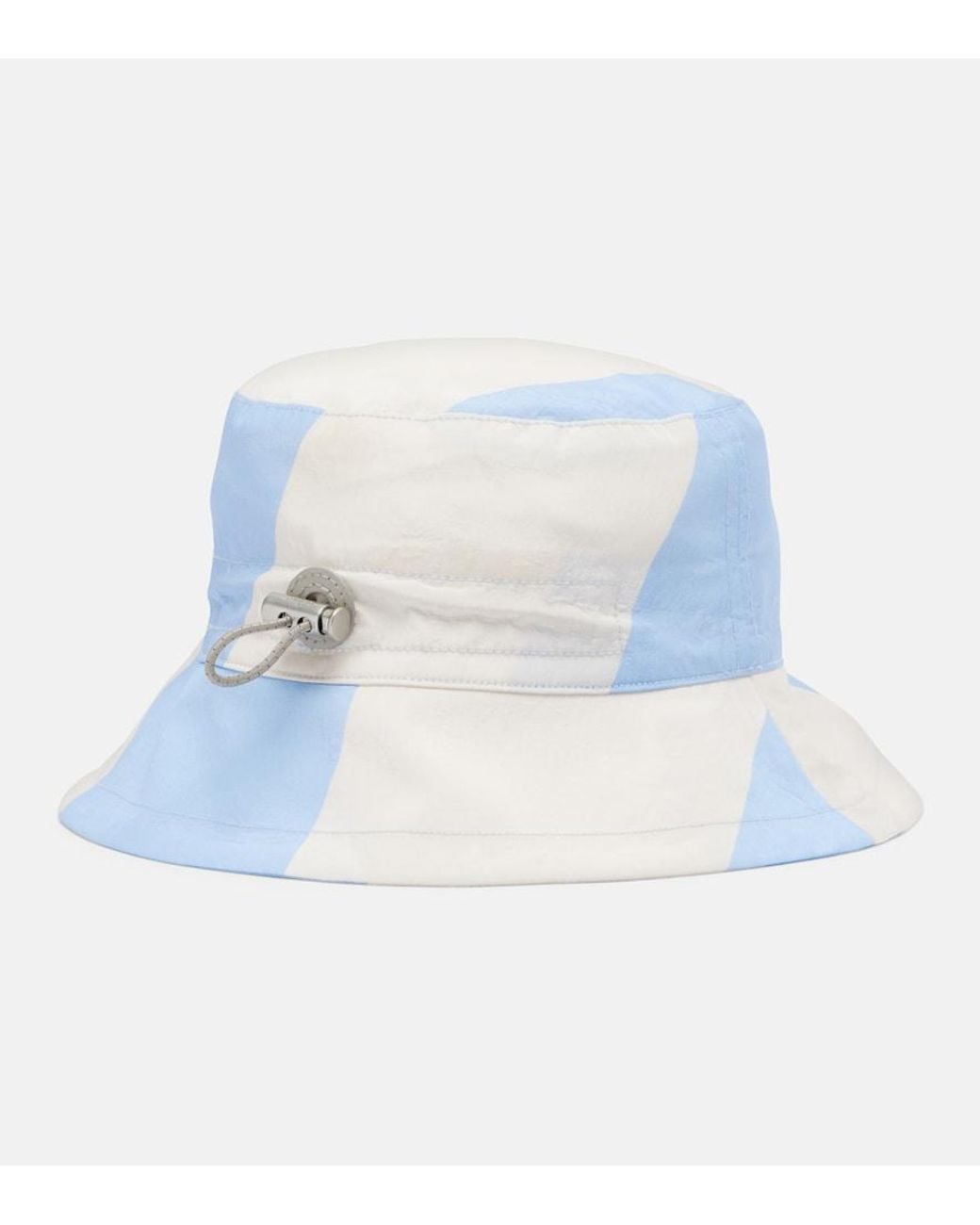 Jacquemus Blue Baluchon Printed Bucket Hat