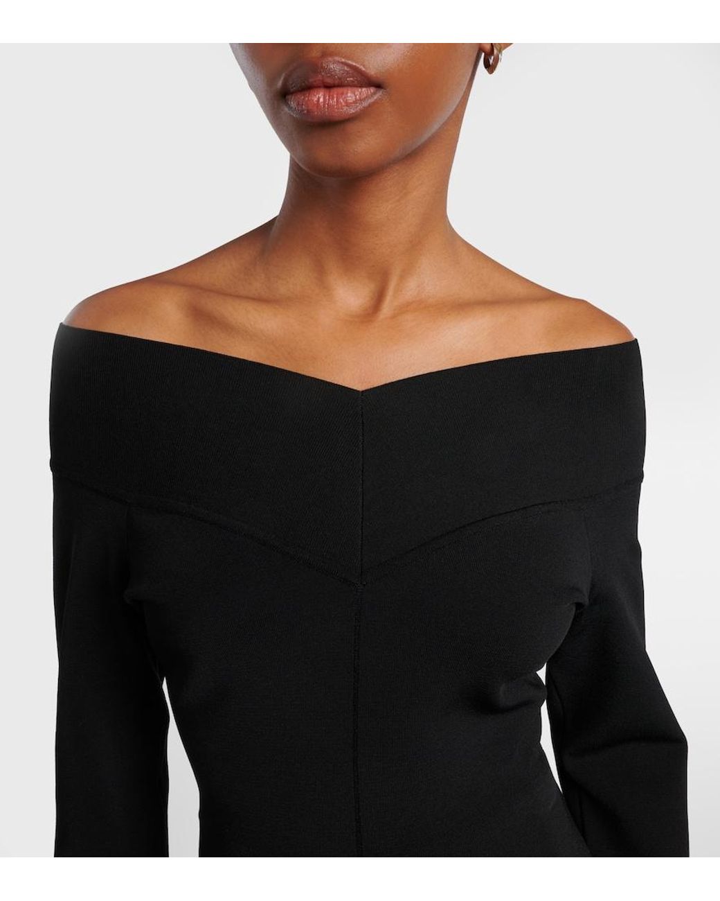 Stella McCartney Black Knit Top