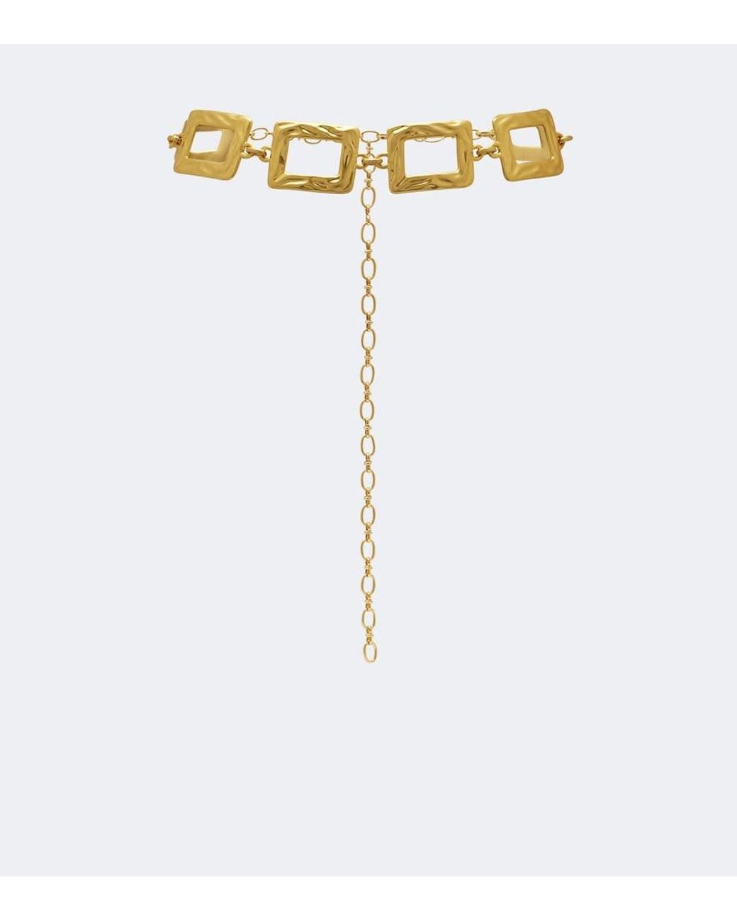 Zimmermann White Plated Chain Belt