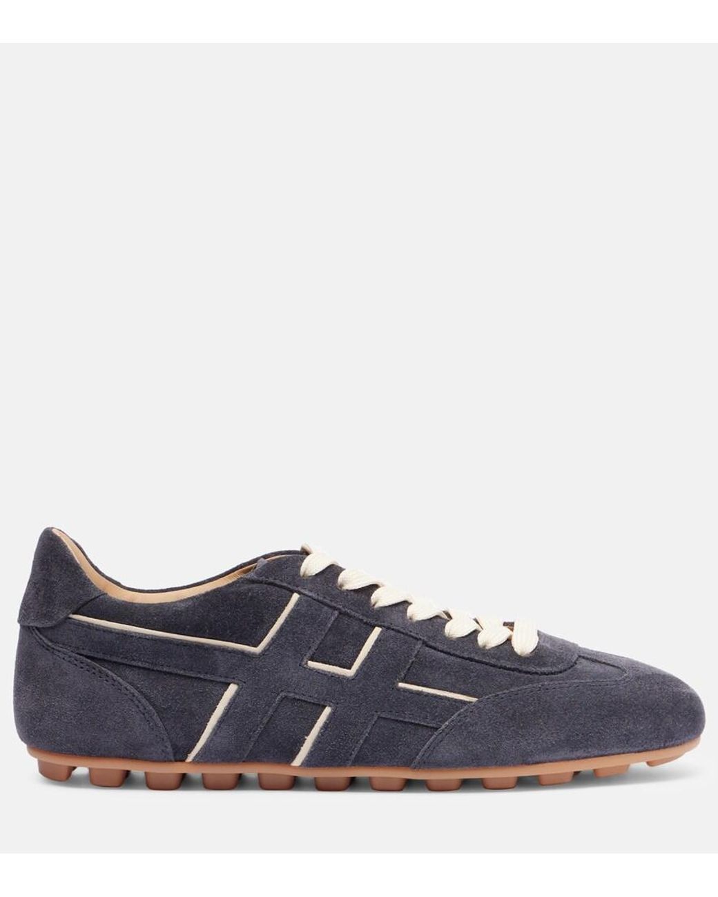Hogan Blue Olympia Suede Sneakers