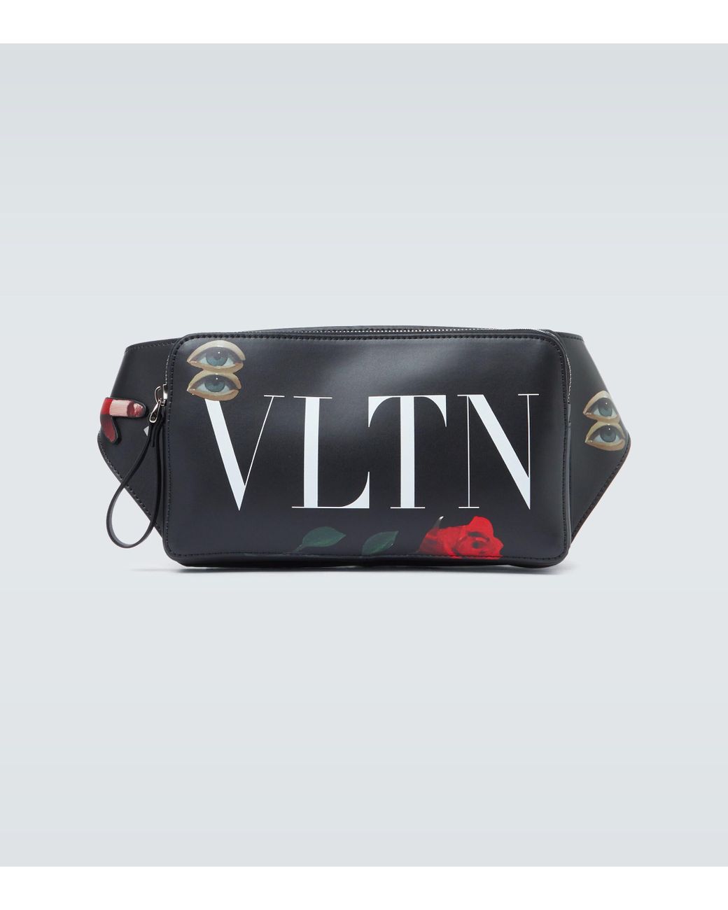 Valentino Garavani Villalba Vltn Belt Bag in Black for Men - Lyst