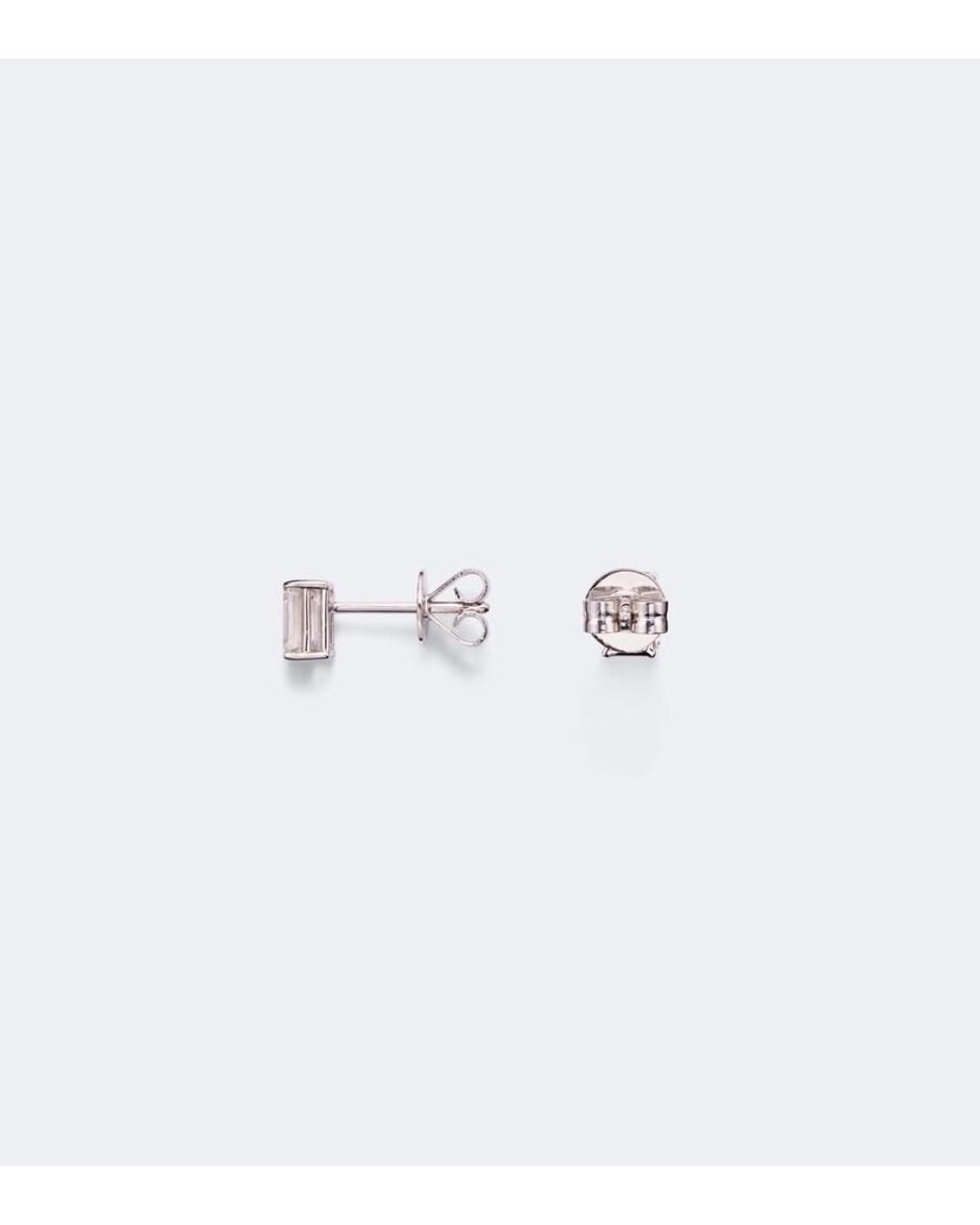 SHAY White 18Kt Earrings With Diamonds for men